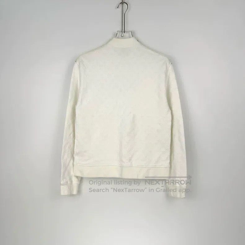 Louis Vuitton Louis Vuitton White dark stripe logo shoulder zipper sweat Size US XS / EU 42 / 0 - 4 Thumbnail