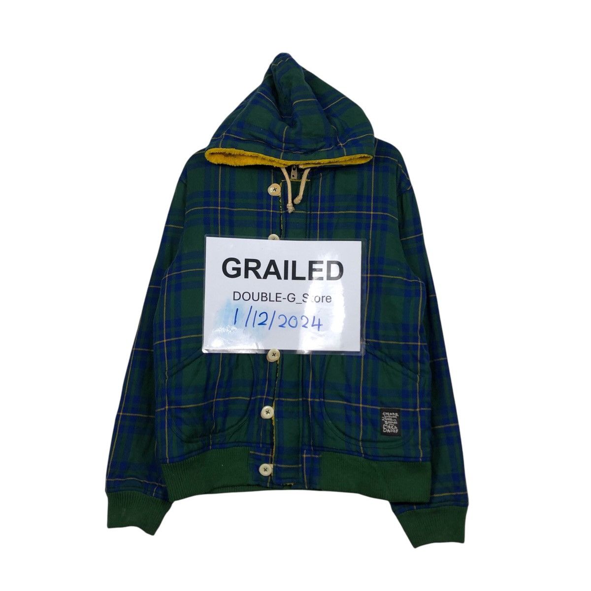 Hysteric Glamour 📌Tartan Design Mackdaddy Jacket Sherpa Blanket Size US M / EU 48-50 / 2 - 1 Thumbnail