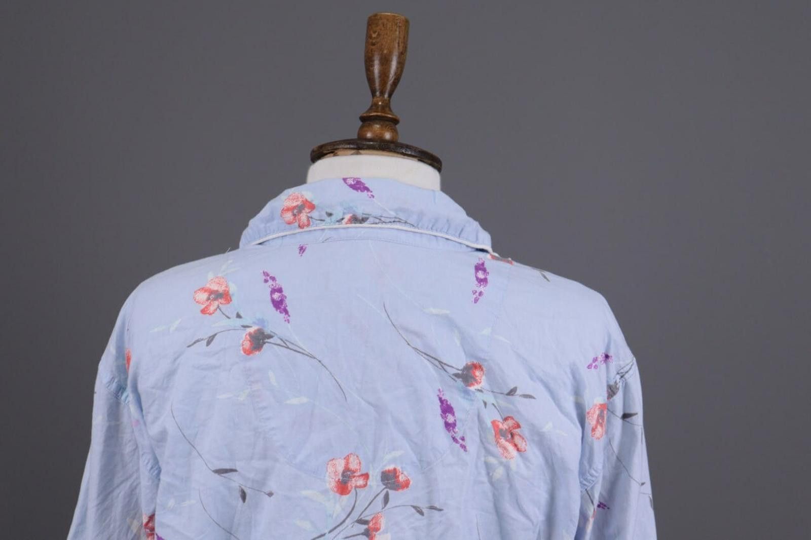 Ralph Lauren Black Label Ladies Ralph Lauren Blue Floral Button Down Cardigan Size XL Size XL / US 12-14 / IT 48-50 - 10 Thumbnail
