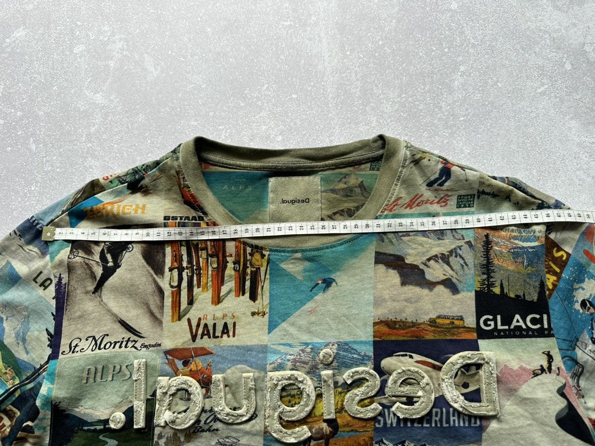 Desigual desigual t-shirt men medium crazy multicolor Size US M / EU 48-50 / 2 - 9 Thumbnail