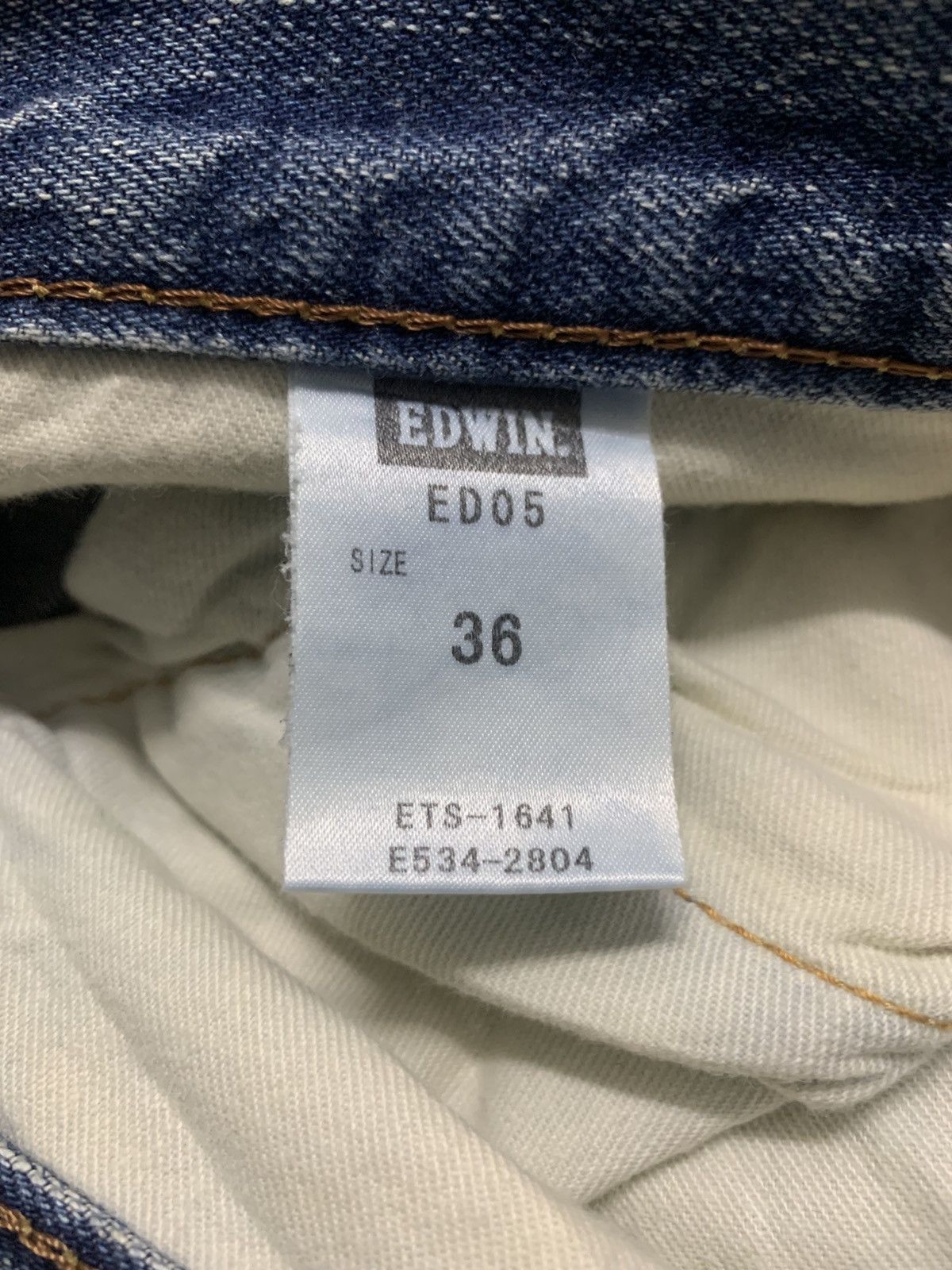 Edwin VINTAGE EDWIN Distressed Jeans W39 Size US 39 - 13 Thumbnail