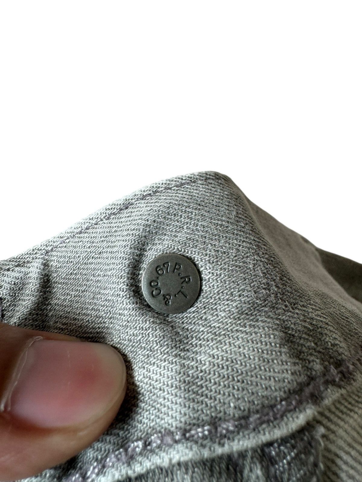 If Six Was Nine Vintage Polo Ralph Lauren Dirty Jeans Varick Slim Size US 34 / EU 50 - 15 Thumbnail