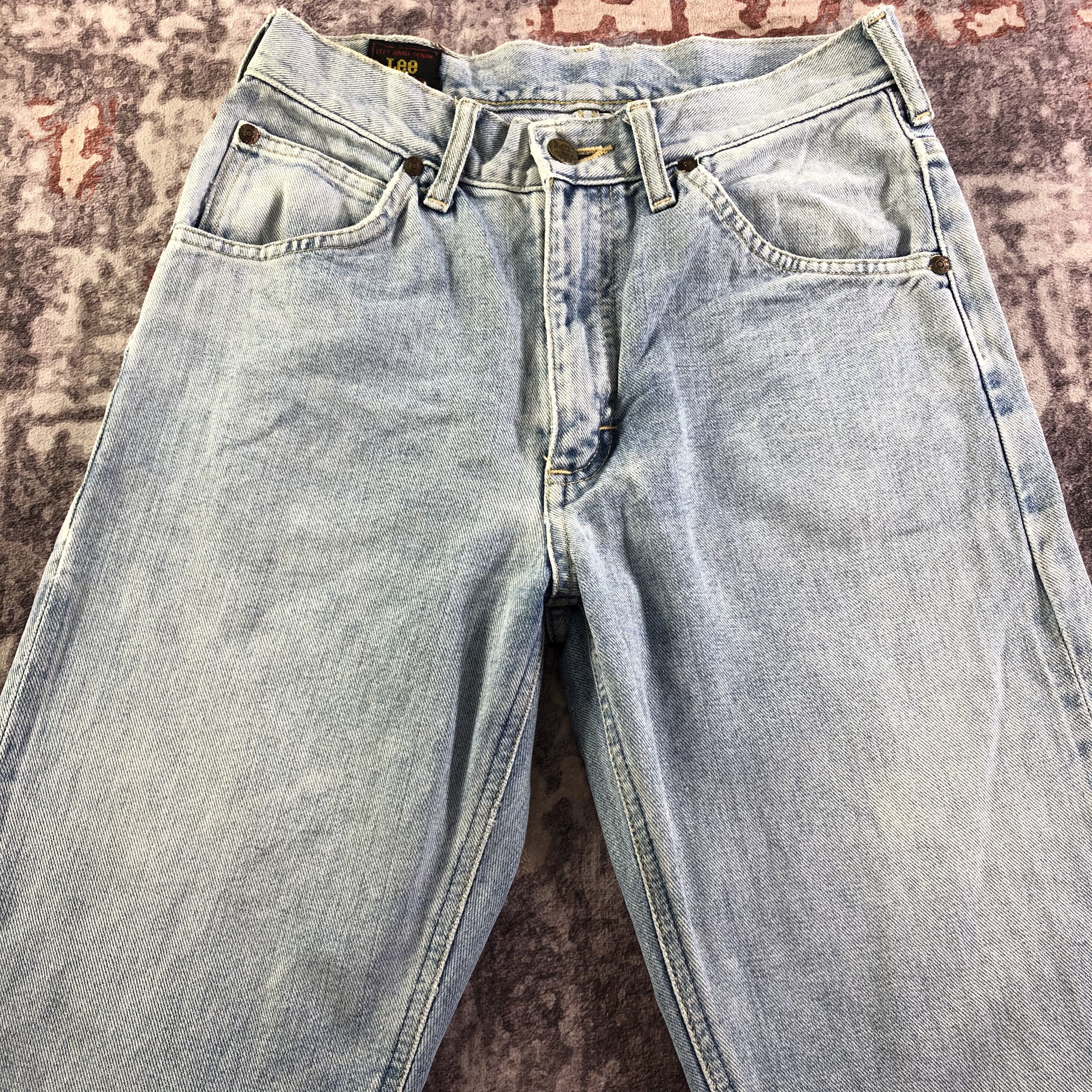 Lee × Vintage Vintage Light Wash Lee Selvedge Jeans-JM3585 Size 28" / US 6 / IT 42 - 3 Thumbnail