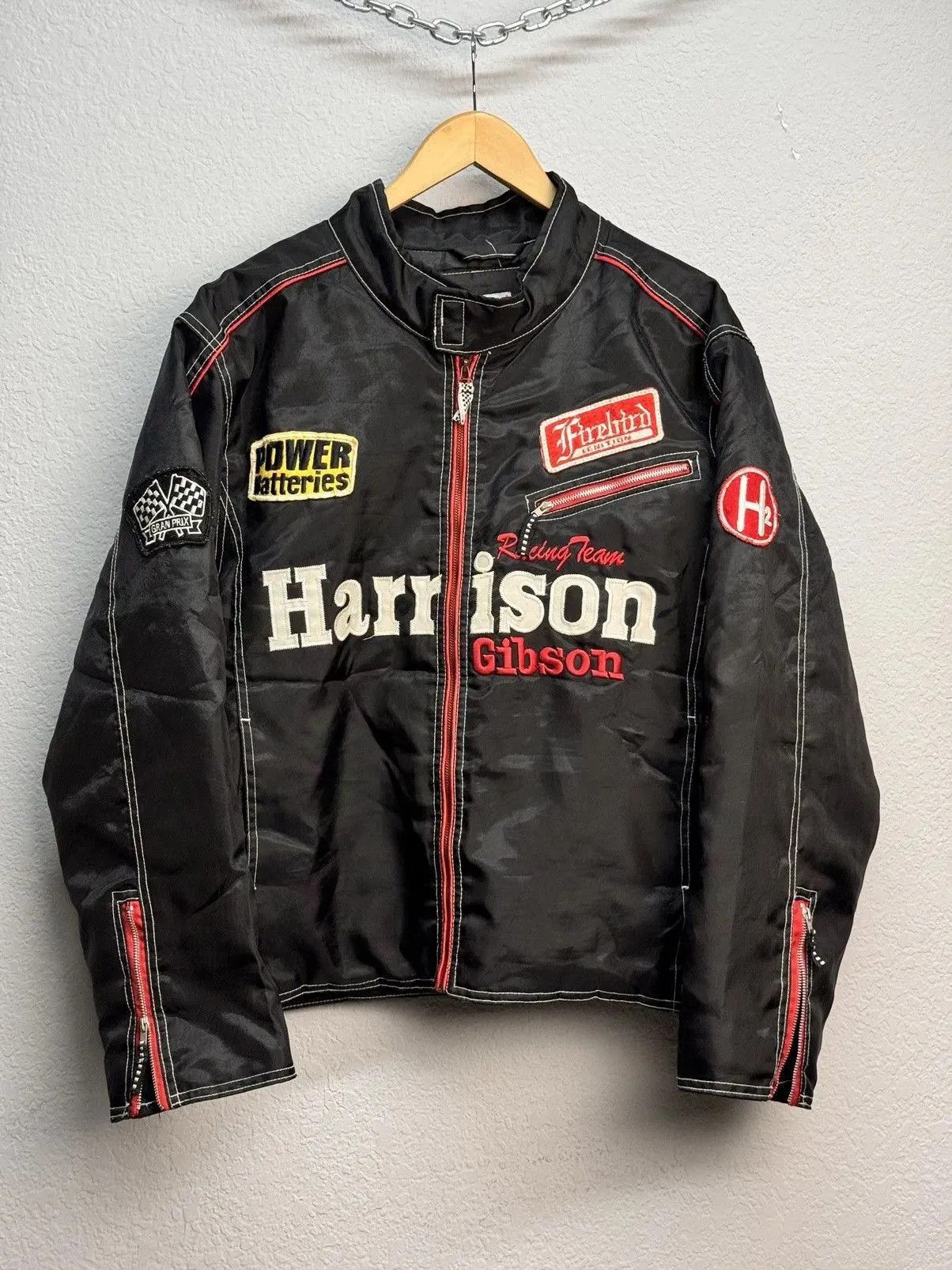 Harley Davidson Harrison Racing Jacket Big Star Nascar Ferrari bomber F1 Size US XL / EU 56 / 4 - 3 Thumbnail