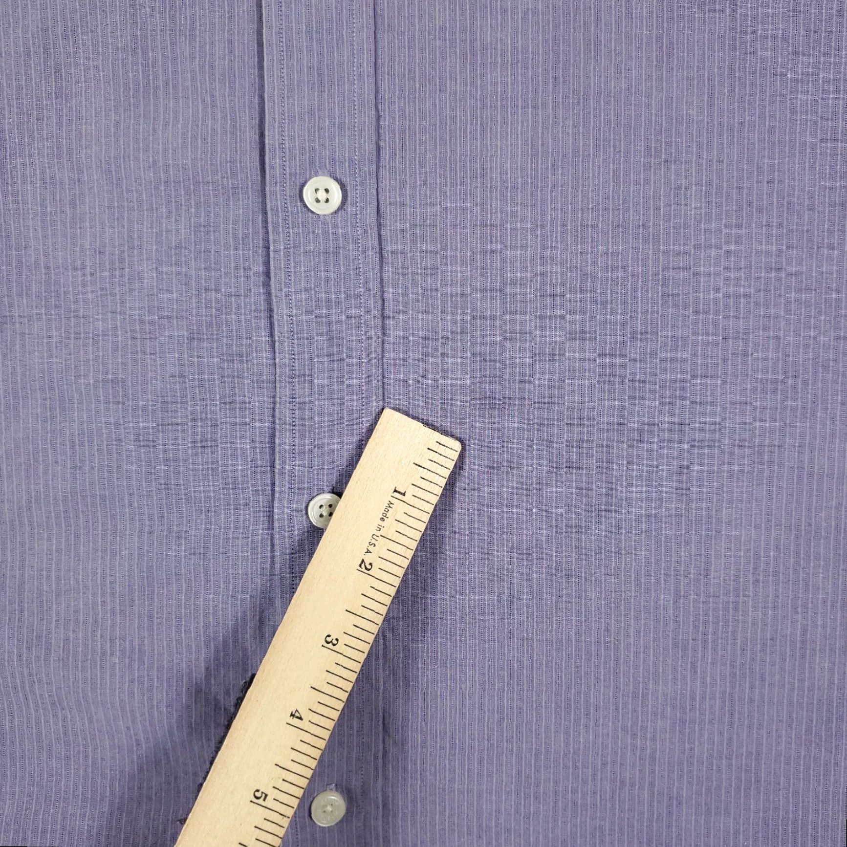 Banana Republic Banana Republic Button-Up Shirt Mens Large Purple Long Sleeve Casual Classic Size US L / EU 52-54 / 3 - 3 Thumbnail