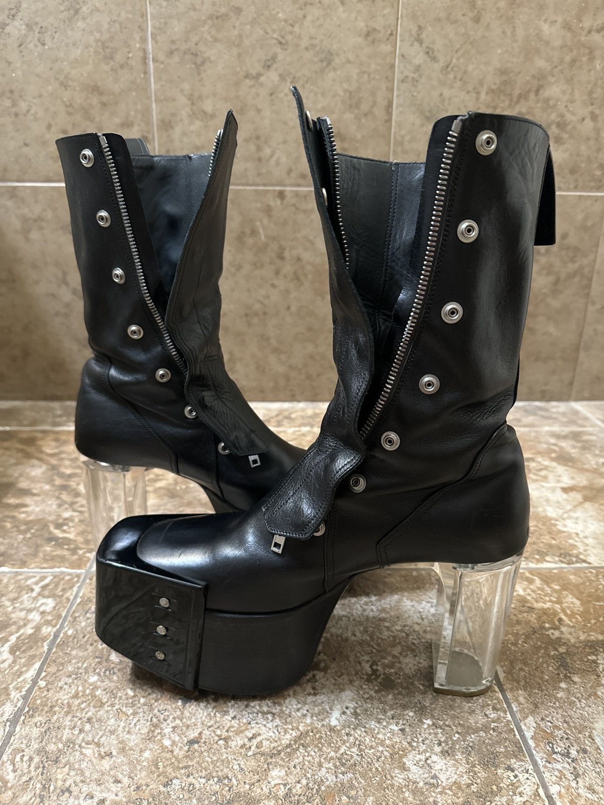 Rick Owens Rick Owens Fogpocket Kiss boots Size US 9 / EU 42 - 6 Thumbnail