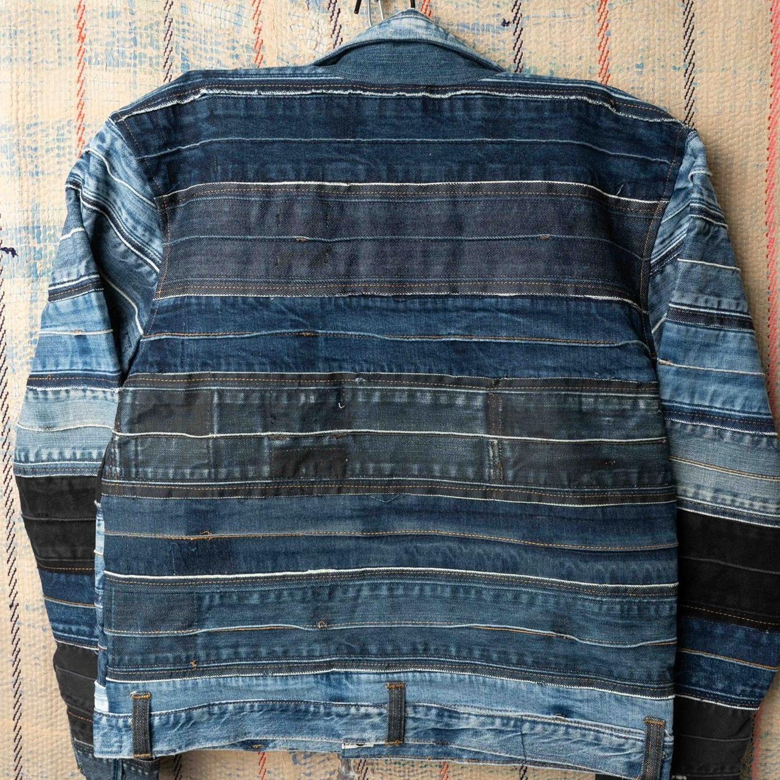 Levi's Custom Upcycled levis denim jacket , One of One Rework Small Size US S / EU 44-46 / 1 - 2 Thumbnail