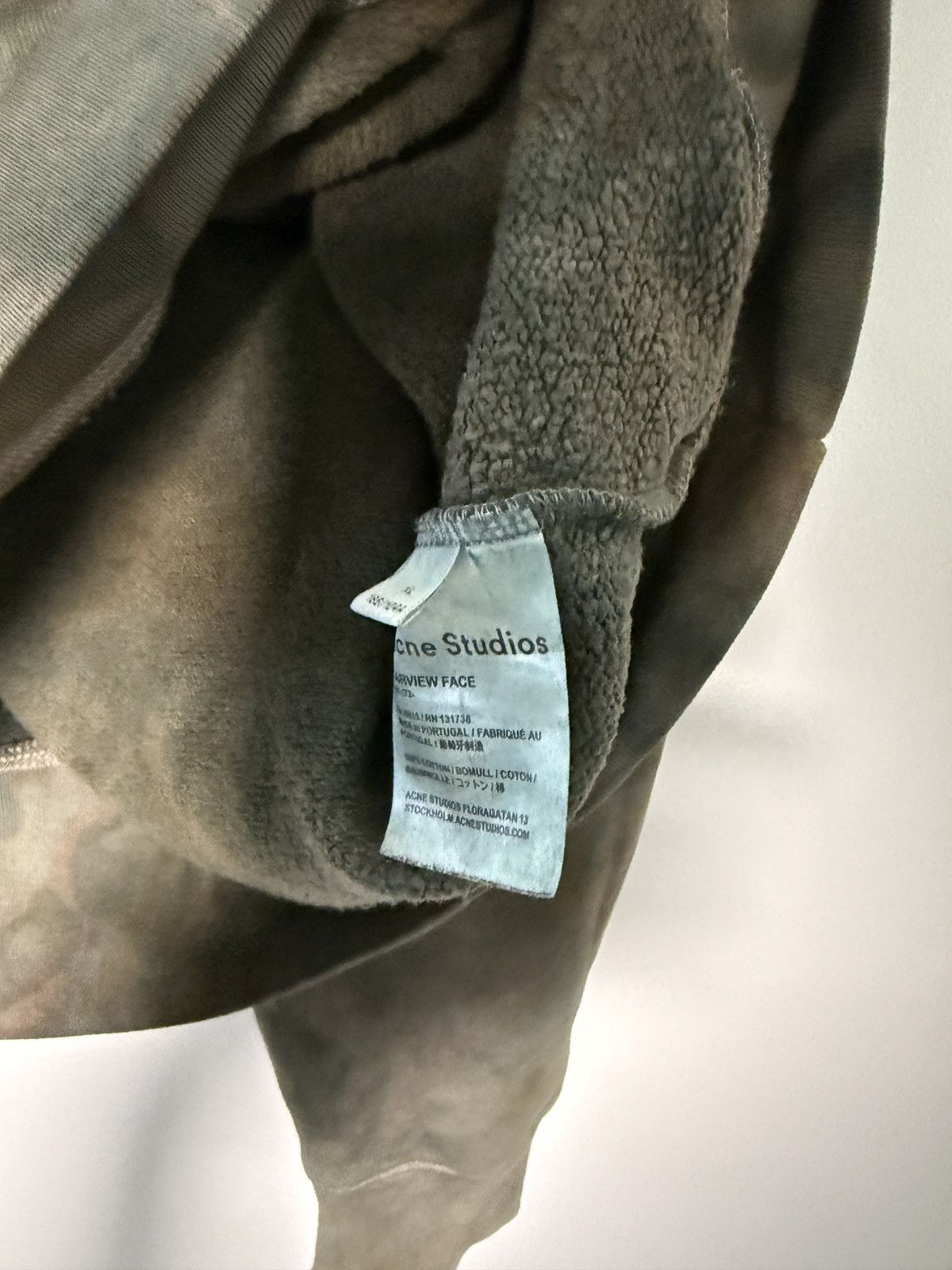 Acne Studios Acne Studios Boxy crewneck custom tie dye Size US XL / EU 56 / 4 - 9 Thumbnail