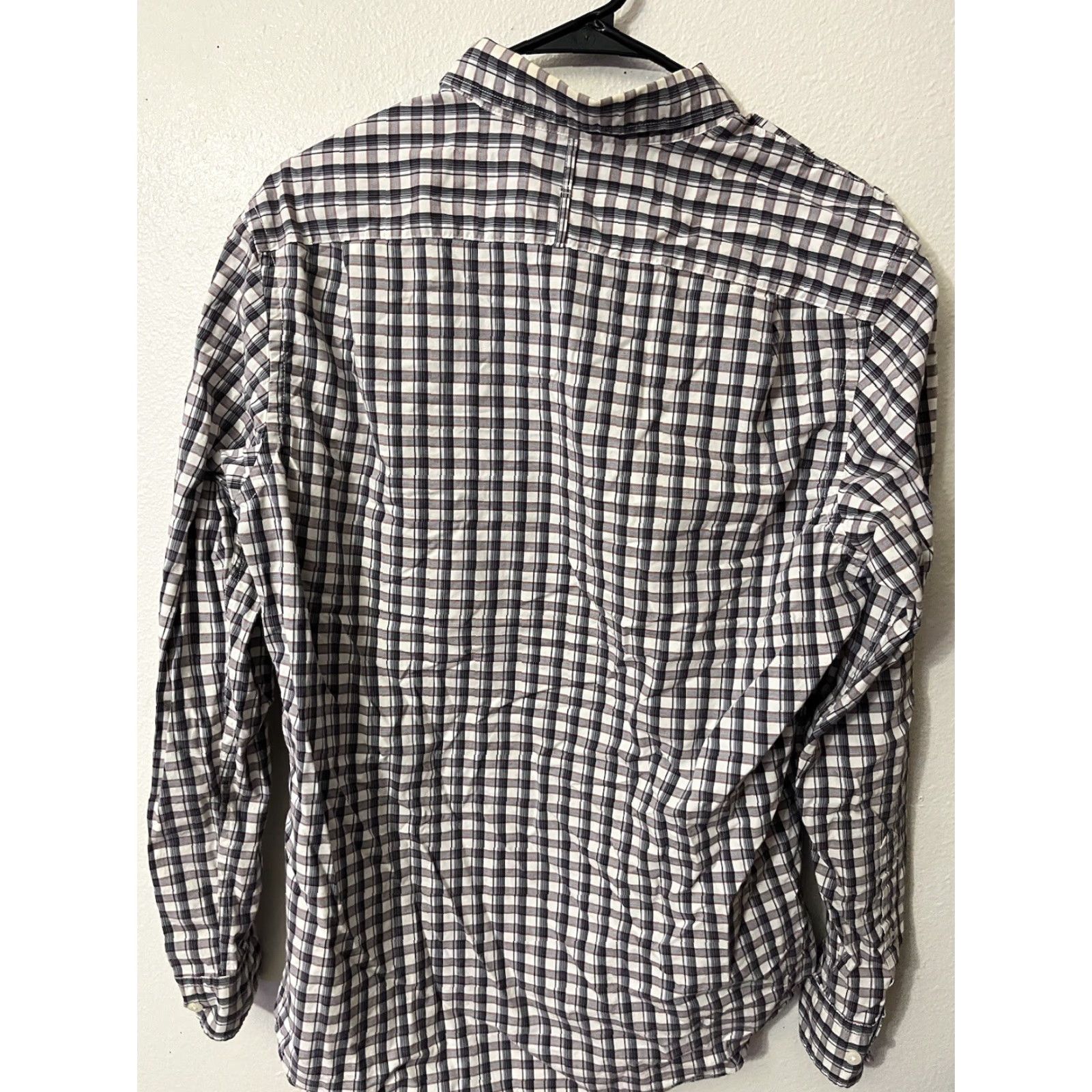 Banana Republic Banana Republic Men's Medium Long Sleeve Button-Up Shirt Multicolor Check Slim Fit Classic Retro Size US M / EU 48-50 / 2 - 3 Thumbnail