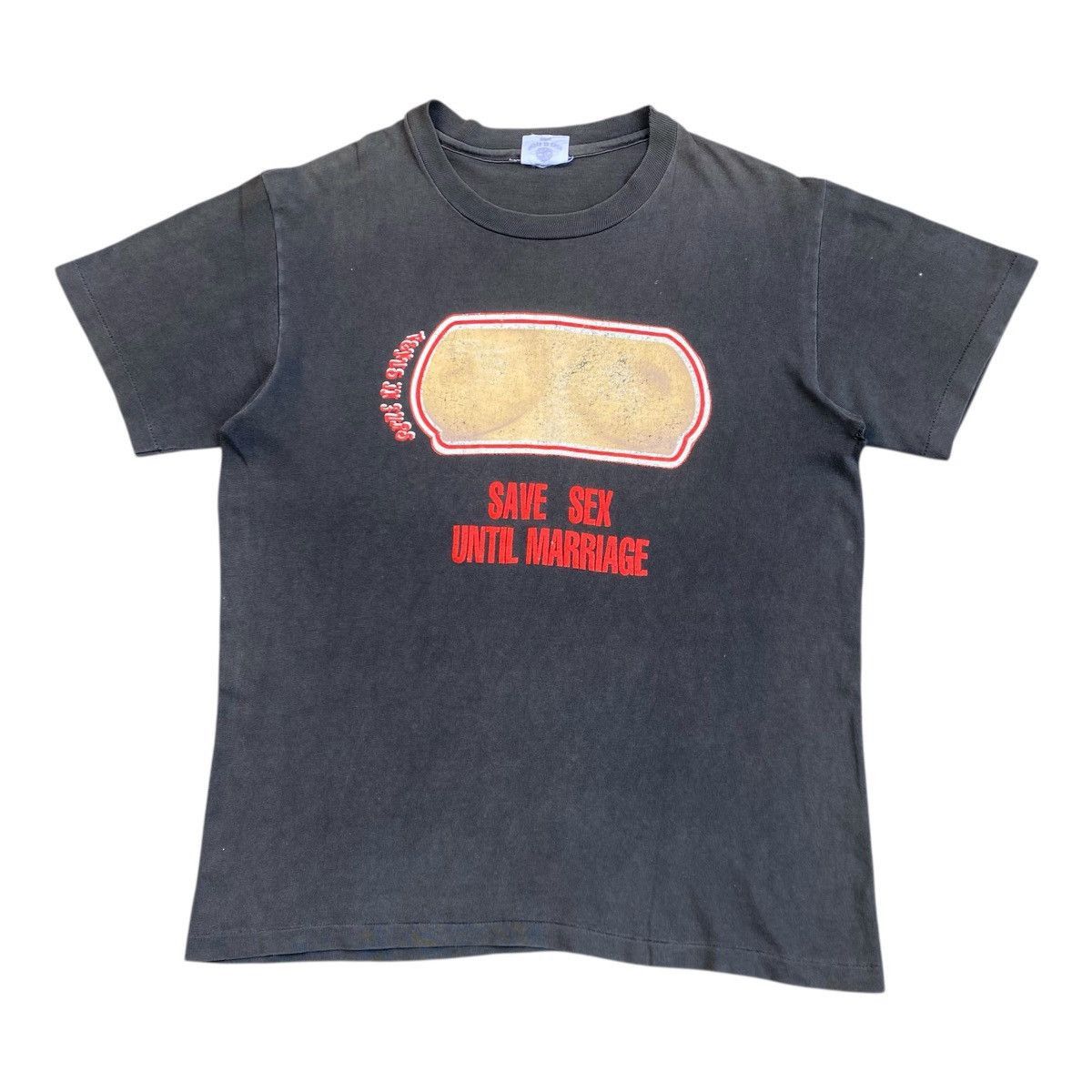 Vintage Vintage Venus In Furs Save Sex Until Marriage Tee Size US M / EU 48-50 / 2 - 2 Thumbnail