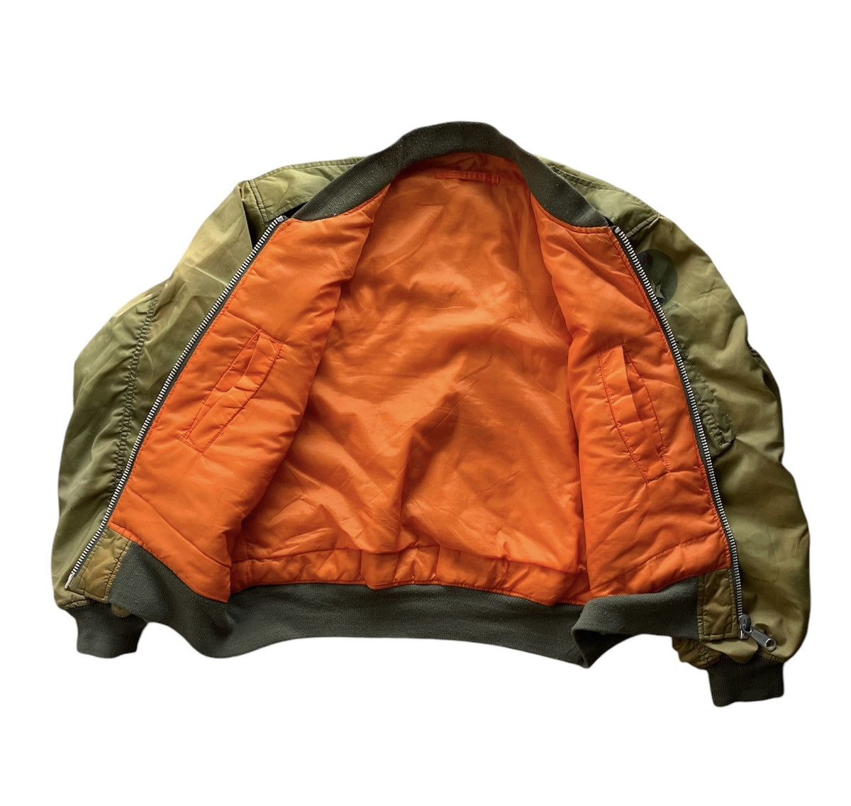 Vintage FADED SUN USA AIR FORCE BOMBER JACKET Size US M / EU 48-50 / 2 - 4 Thumbnail