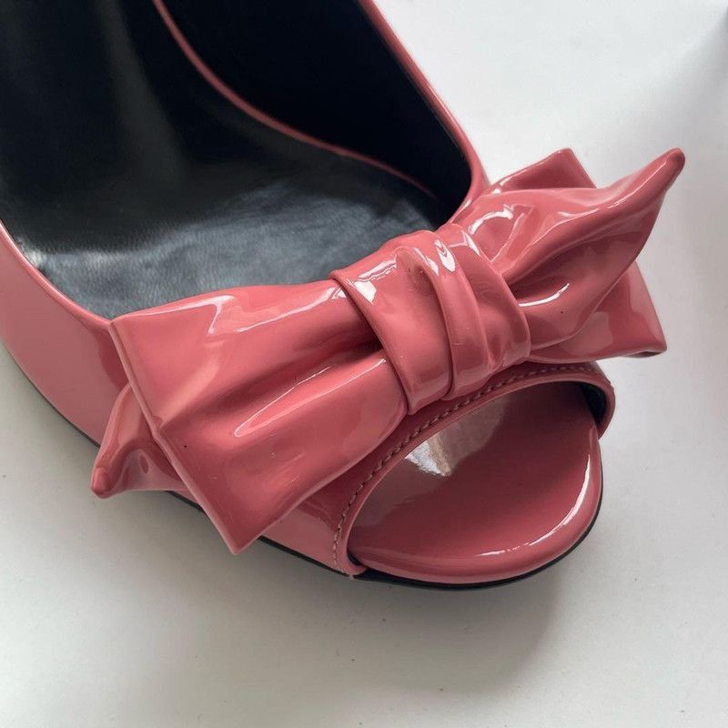 Gucci Gucci Pink Bow High Heels Size US 8.5 / EU 41-42 - 7 Thumbnail