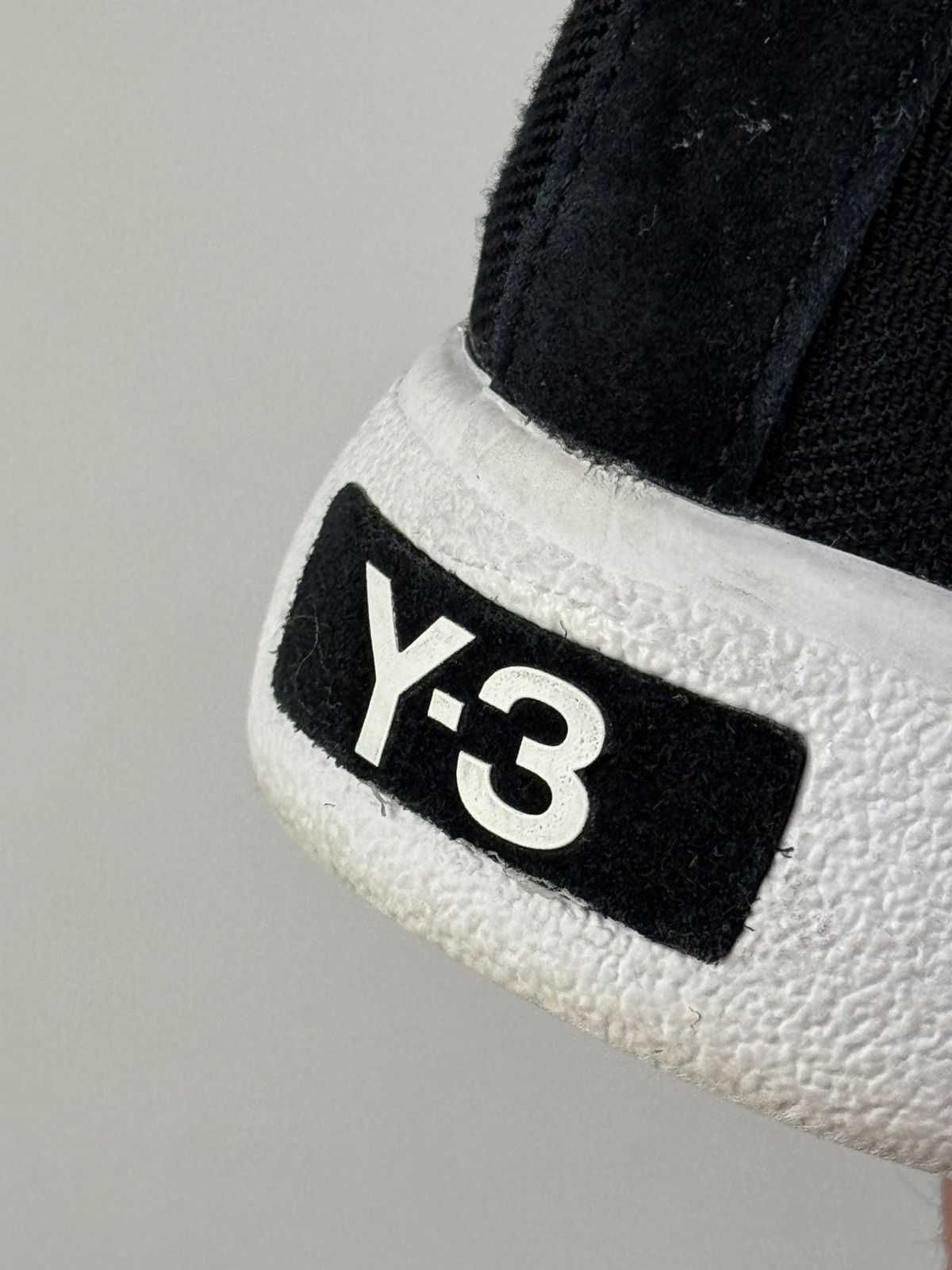 Y-3 Adidas Y-3 Bashyo High Top Sneakers Black/White Size US 6.5 / IT 36.5 - 8 Thumbnail