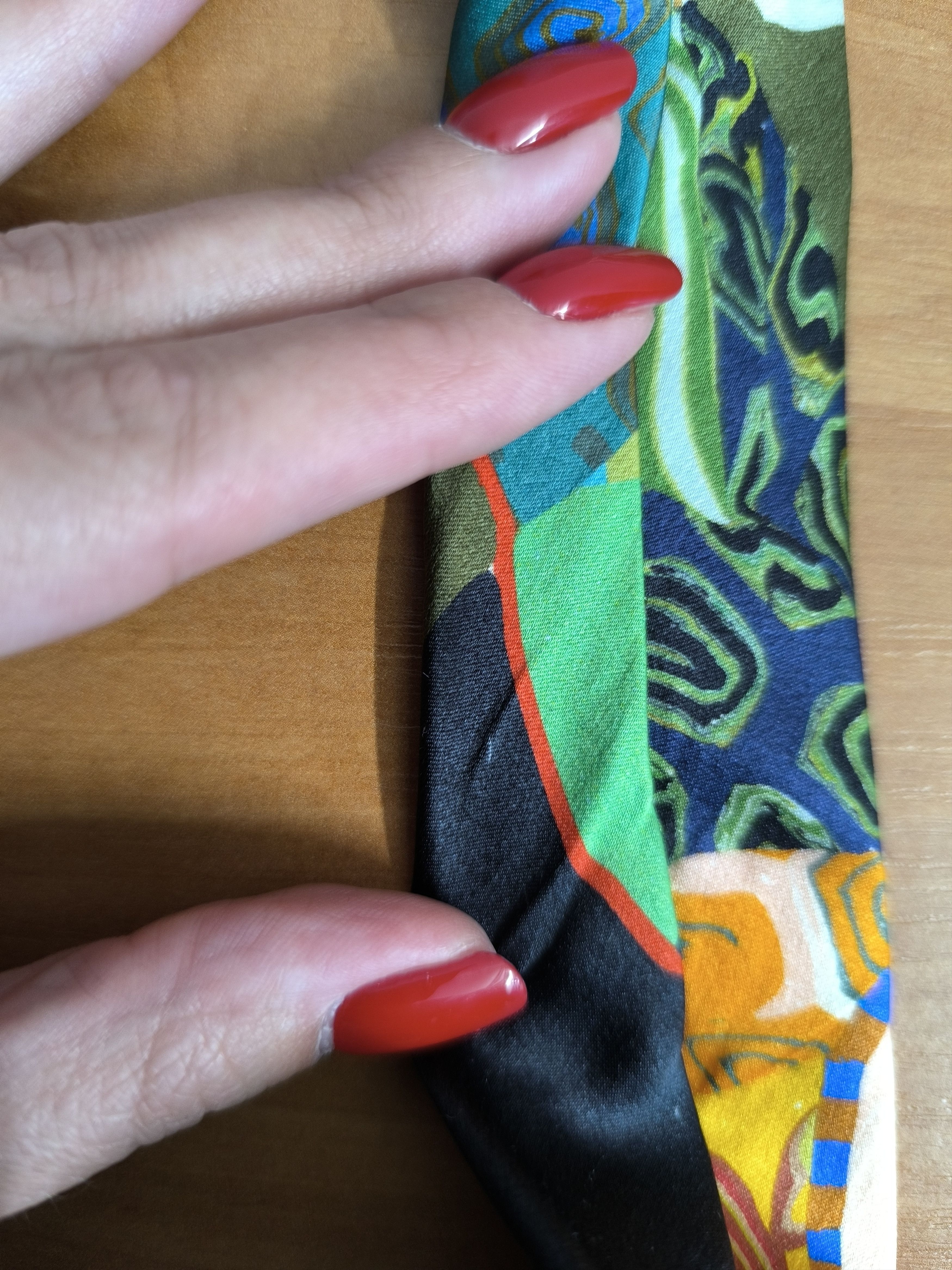 Yohji Yamamoto Yohji Yamamoto POUR HOMME Vintage Abstract Silk Tie Made in Size ONE SIZE - 25 Thumbnail