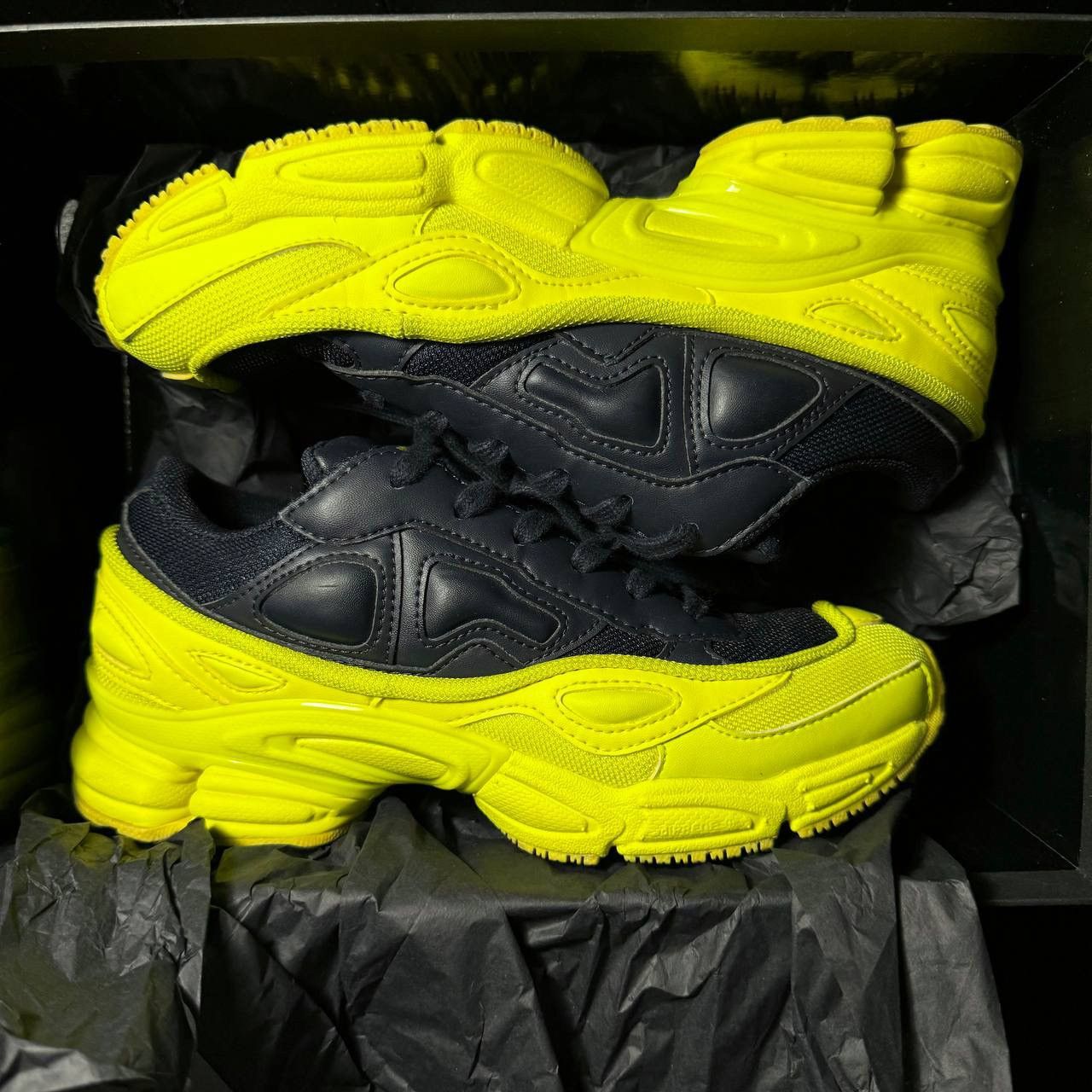 Adidas × Raf Simons 4,5us Adidas Raf Simons Ozweego Yellow Size US 4.5 / IT 34.5 - 8 Thumbnail