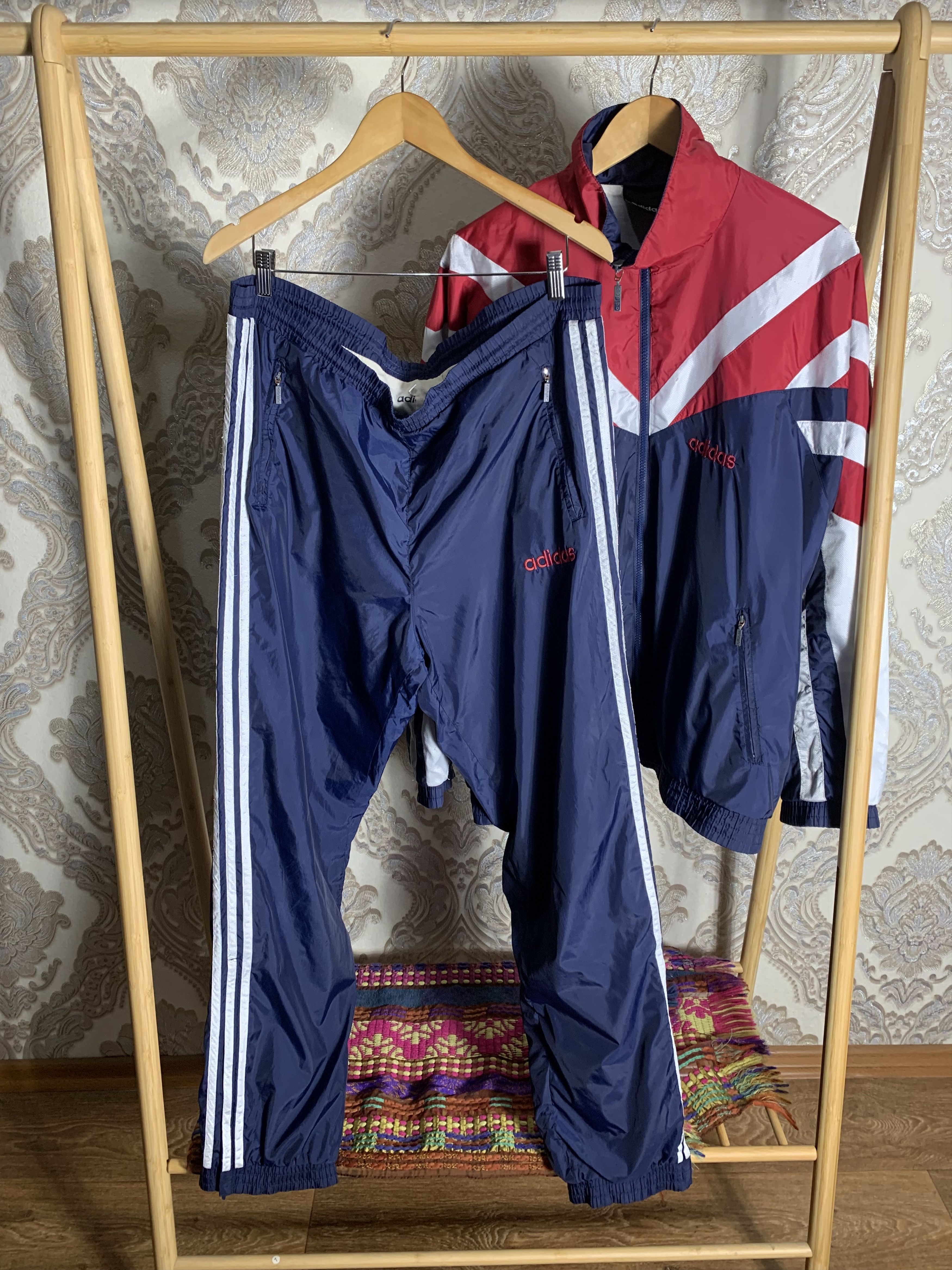 Vintage VERY RARE ADIDAS ORIGINAL EQUIPMENT RETRO SUIT CASUAL Y2K Size US L / EU 52-54 / 3 - 2 Thumbnail
