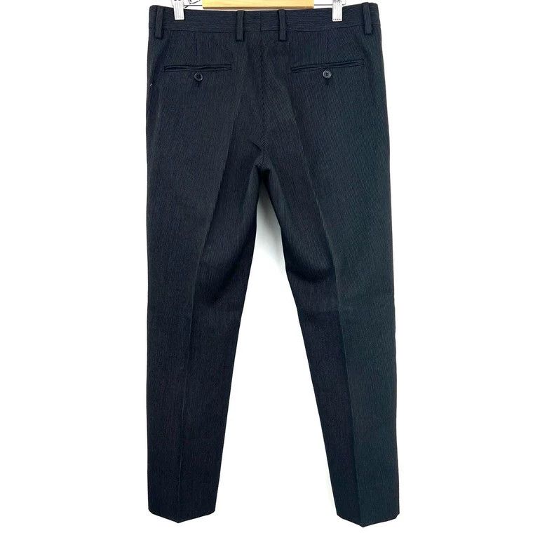 Saint Laurent Paris Saint Laurent ParisBlack and grey vertical stripe suits 2 Size 46R - 3 Thumbnail
