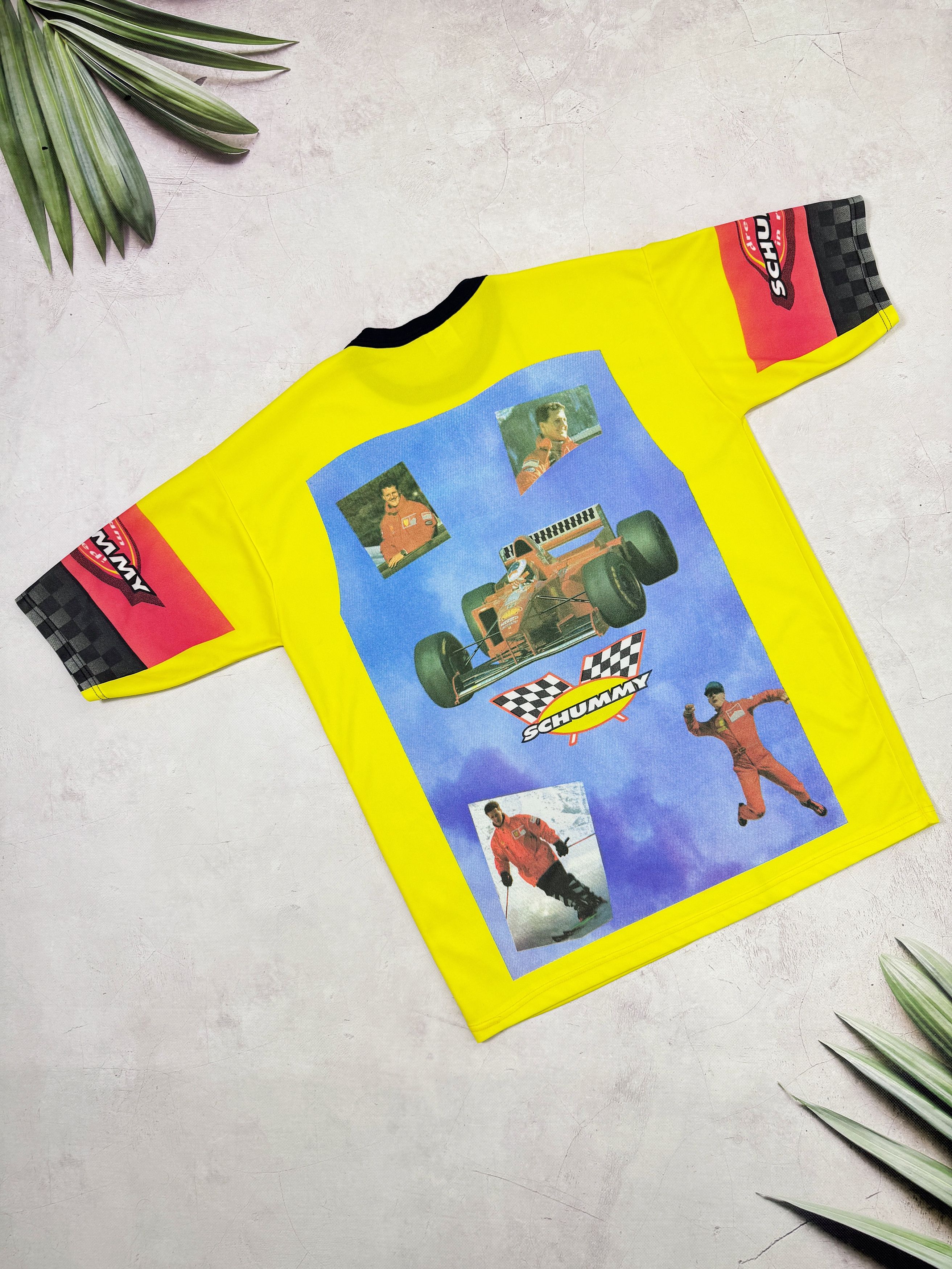 Vintage Vintage Michael Schumaher T-Shirt Formula1 Racing Style Size US M / EU 48-50 / 2 - 14 Thumbnail