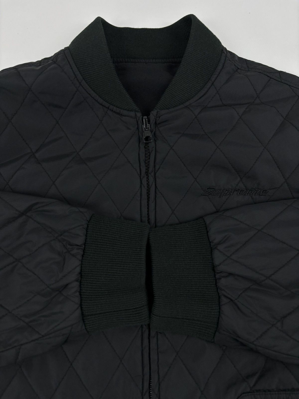 Supreme SUPREME Work Big Logo Reversible Utility Quilted Jacket Size US M / EU 48-50 / 2 - 11 Thumbnail