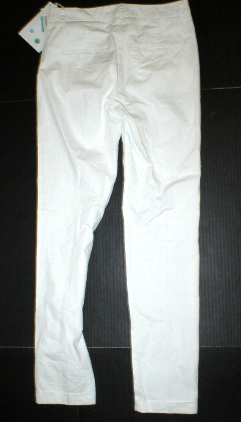 Hache New Womens Hache Pants Italy 40 4 Skinny Cigarette White Size 27" / US 4 / IT 40 - 4 Thumbnail