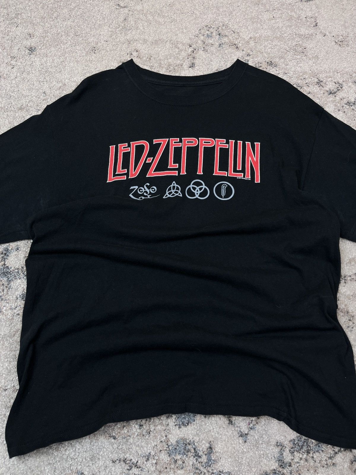Band Tees × Led Zeppelin Y2K LED ZEPPELIN TEE - 809 Size US XL / EU 56 / 4 - 2 Thumbnail