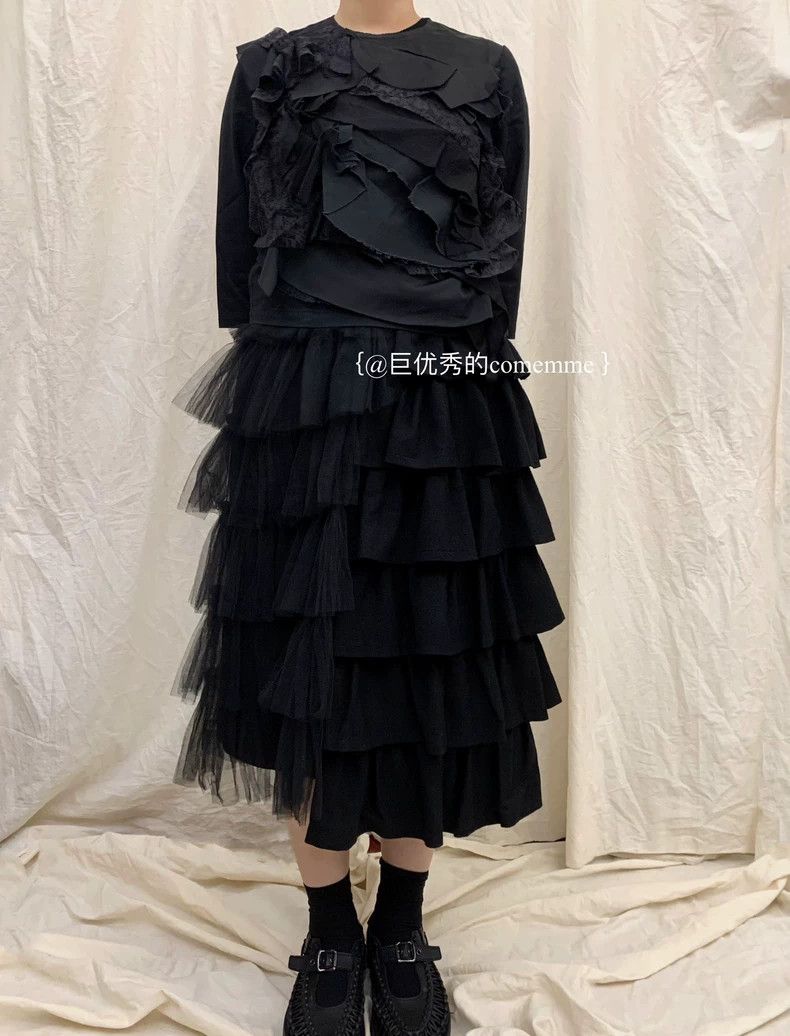 Comme des Garcons Comme Des Garcons Blood and Rose Period Lace Polyester Kni Size S / US 4 / IT 40 - 2 Thumbnail