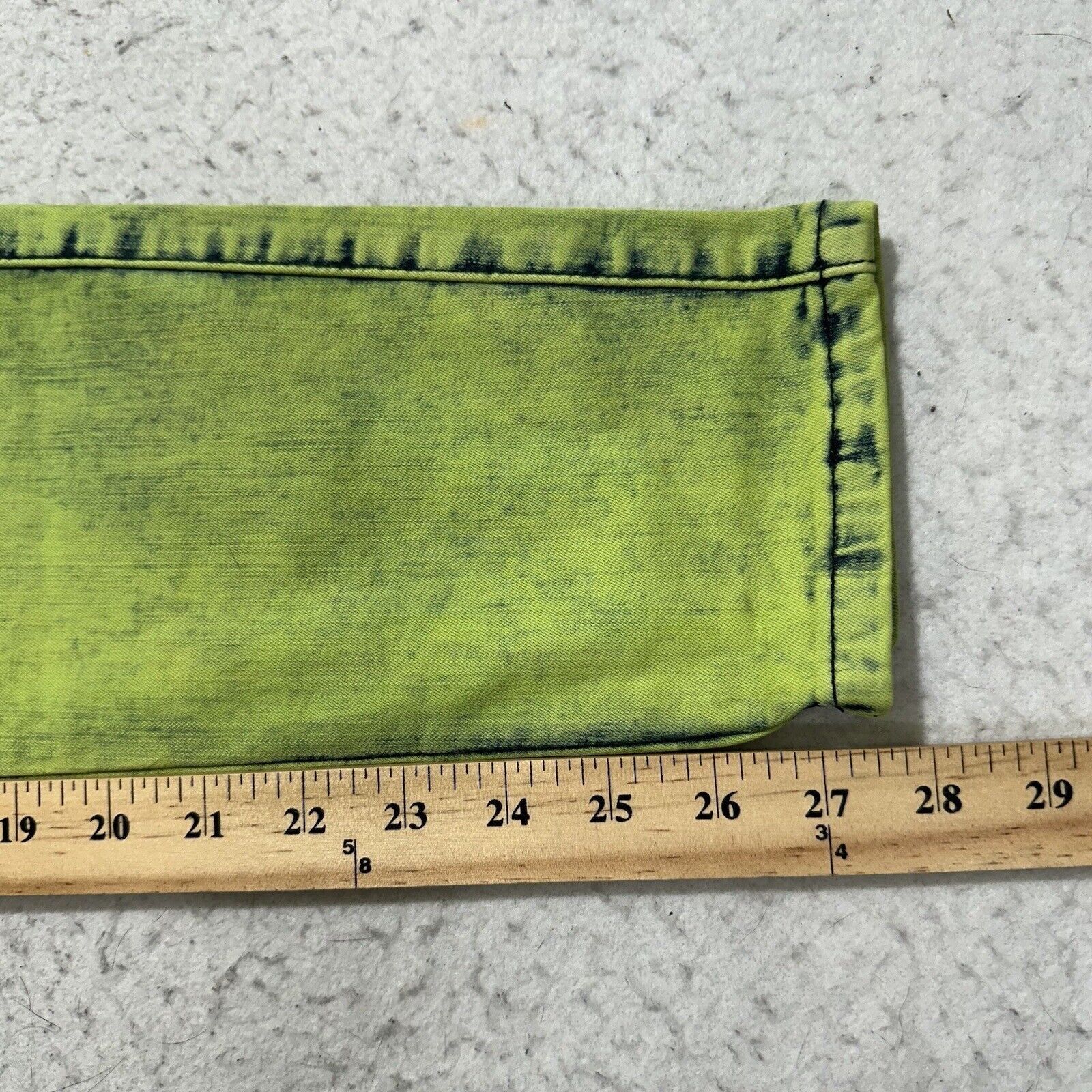 Almost Famous Almost Famous 7 Super High Rise Skinny Leg Jeans Green Denim Size 28" / US 6 / IT 42 - 12 Thumbnail