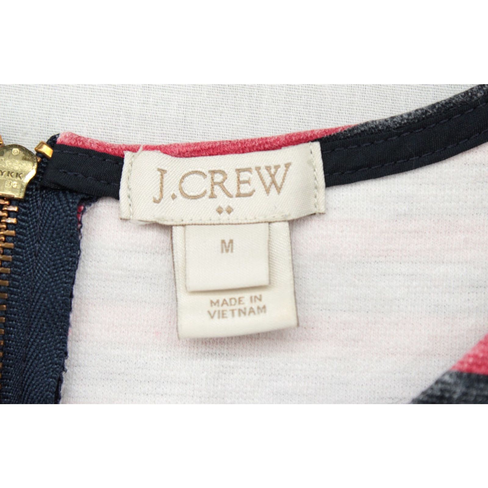 J.Crew J Crew Striped Cotton Dress G2722 Red/Navy Medium Sailor Casual Beachy Size M / US 6-8 / IT 42-44 - 5 Thumbnail
