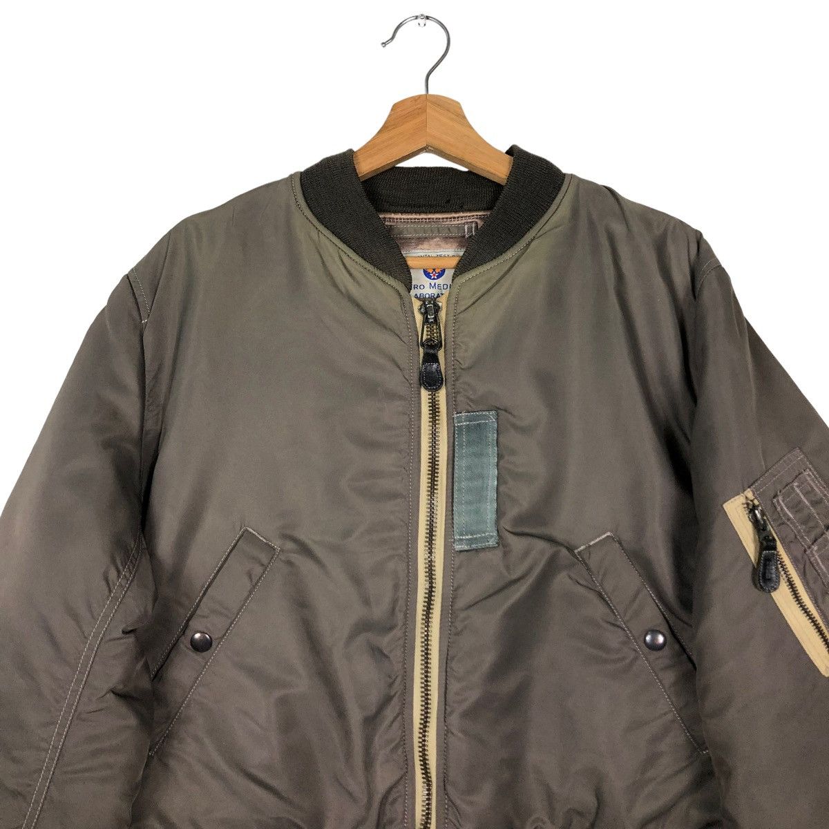 Buzz Rickson's 🔥80’s Vintage Bomber Jacket Riot Aero Medical Pherrow’s Size US S / EU 44-46 / 1 - 5 Thumbnail