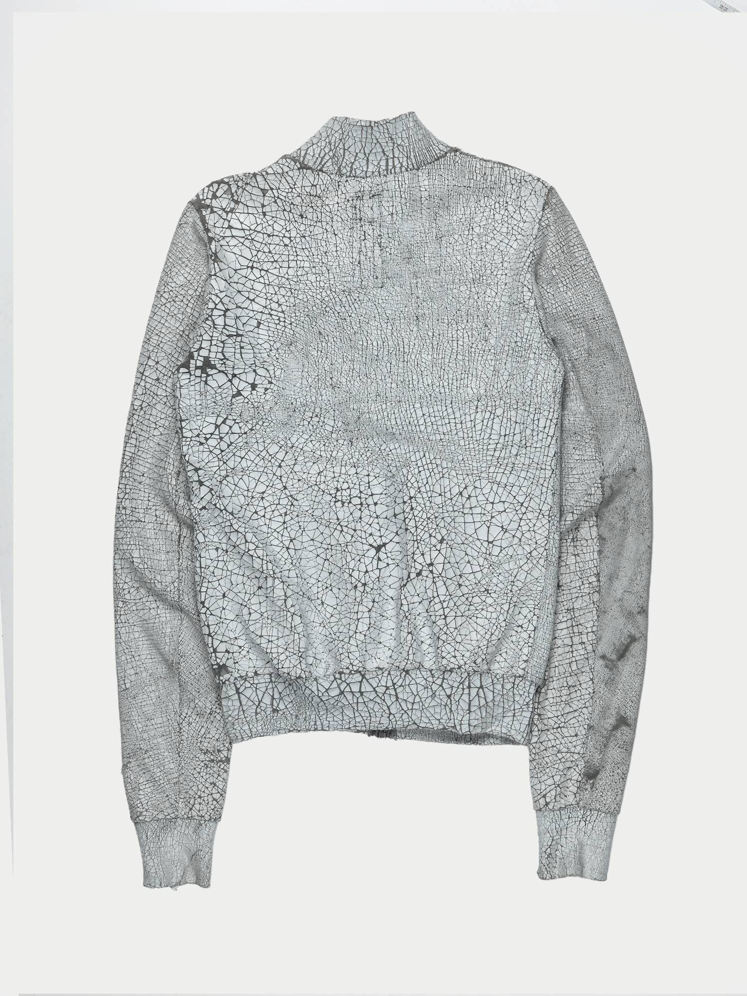 Rick Owens Crack Painted Jacket AW2012 Size US M / EU 48-50 / 2 - 2 Thumbnail