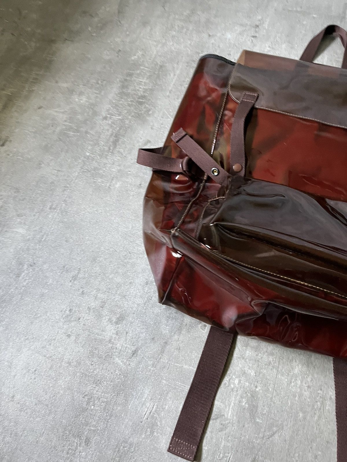 Eastpak × Raf Simons Raf Simons Eastpak Volume Topload Backpack PVC Transparent Size ONE SIZE - 4 Thumbnail