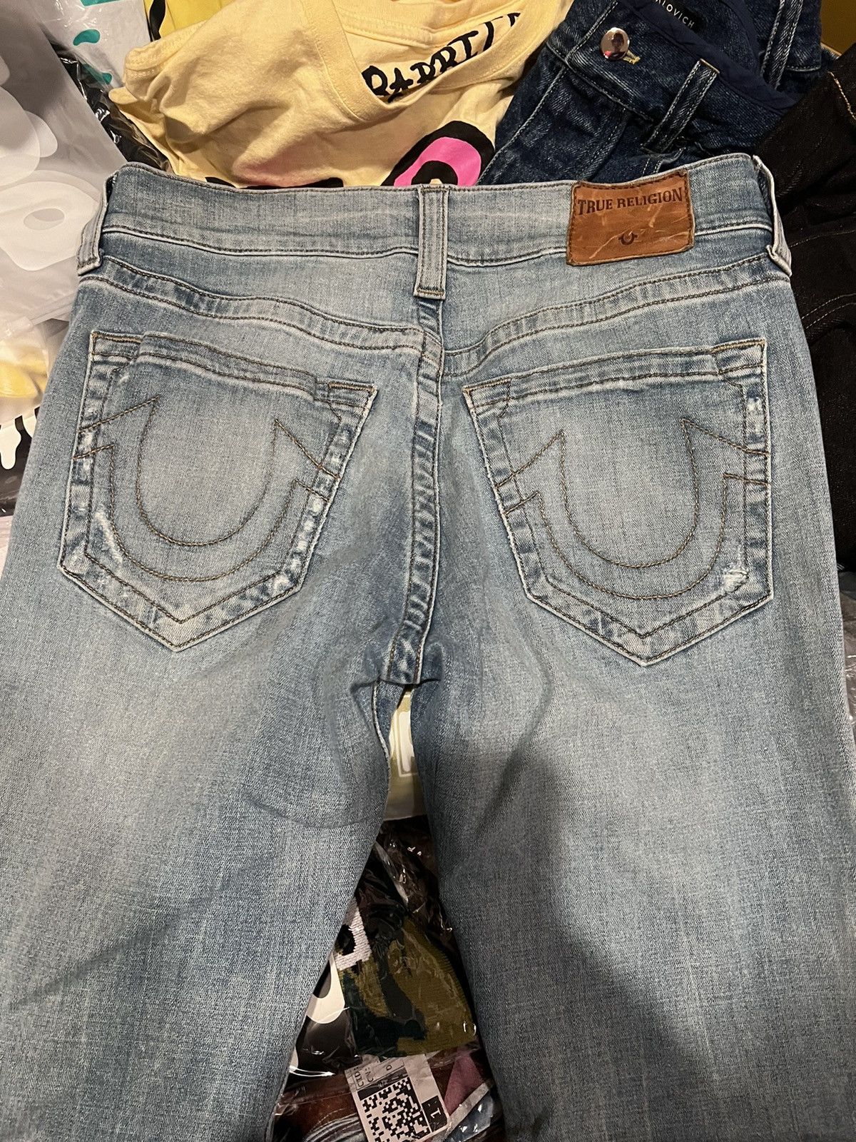 True Religion Relaxed Skinny Light Blue Denim | True Religion Size US 30 / EU 46 - 12 Thumbnail