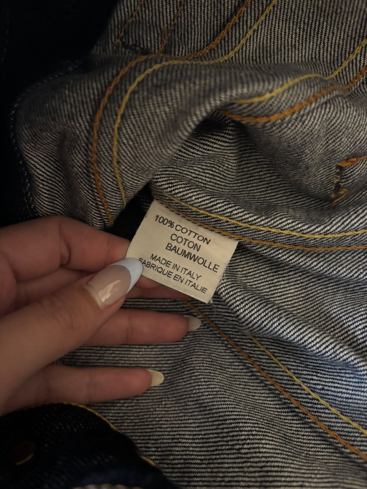 Evisu Evisu jean jacket with pocket and accents Size S / US 4 / IT 40 - 8 Thumbnail