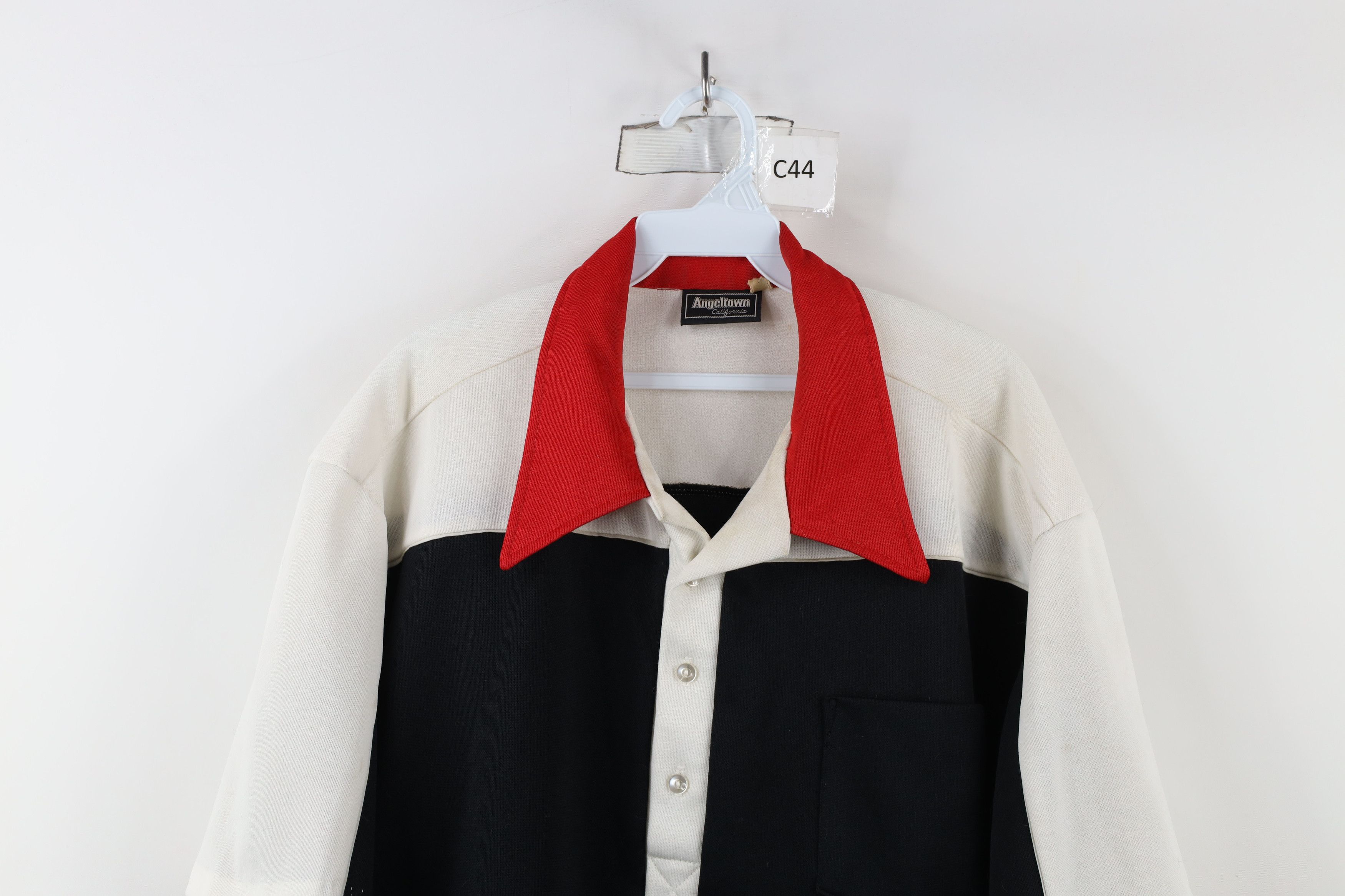 Vintage Vintage 60s 70s Rockabilly Knit Bowling Jersey Polo USA Size US XXL / EU 58 / 5 - 2 Thumbnail