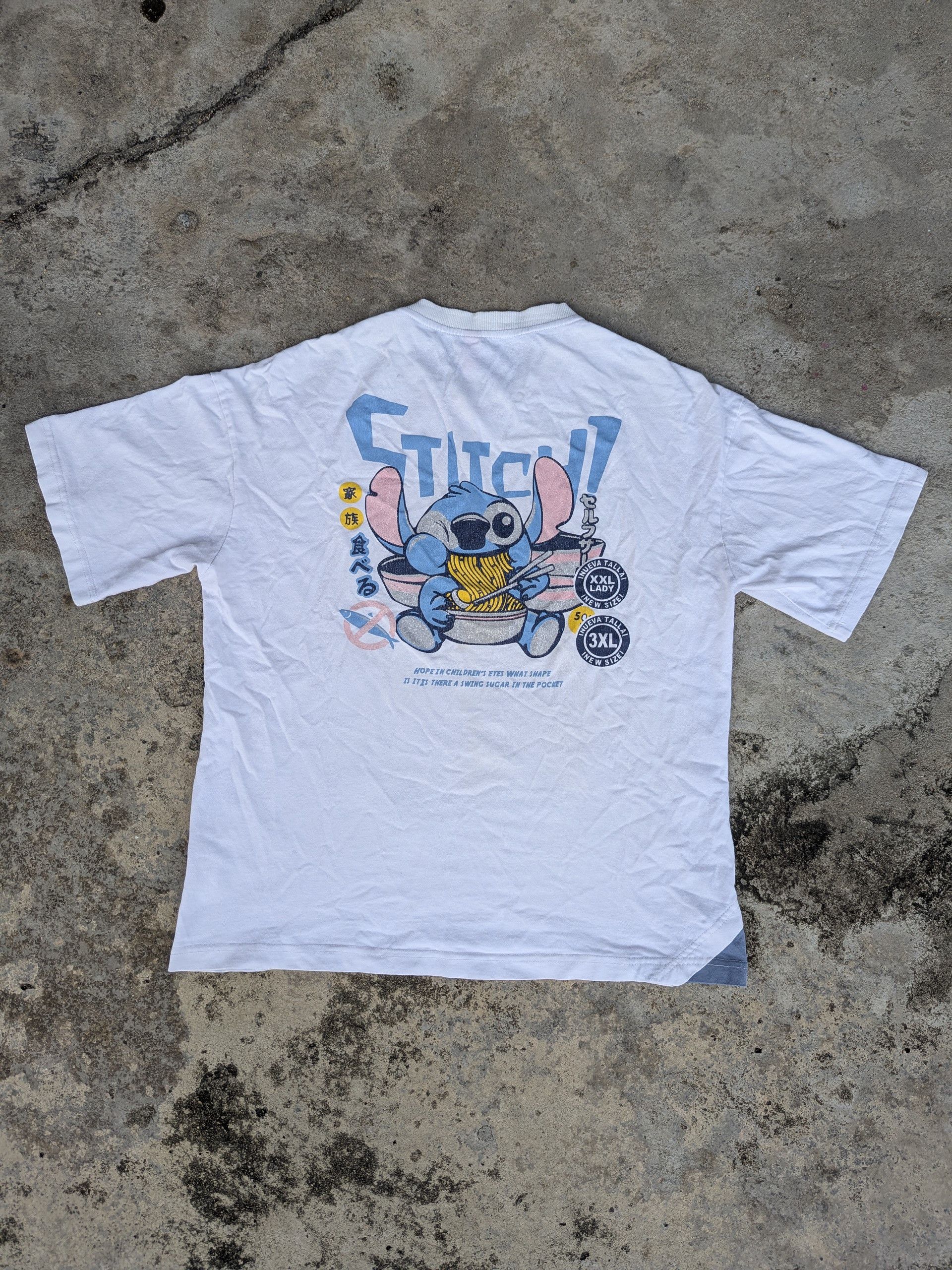 Cartoon Network × Japanese Brand Lilo And Stitch Cartoon T Shirt Size US M / EU 48-50 / 2 - 1 Thumbnail