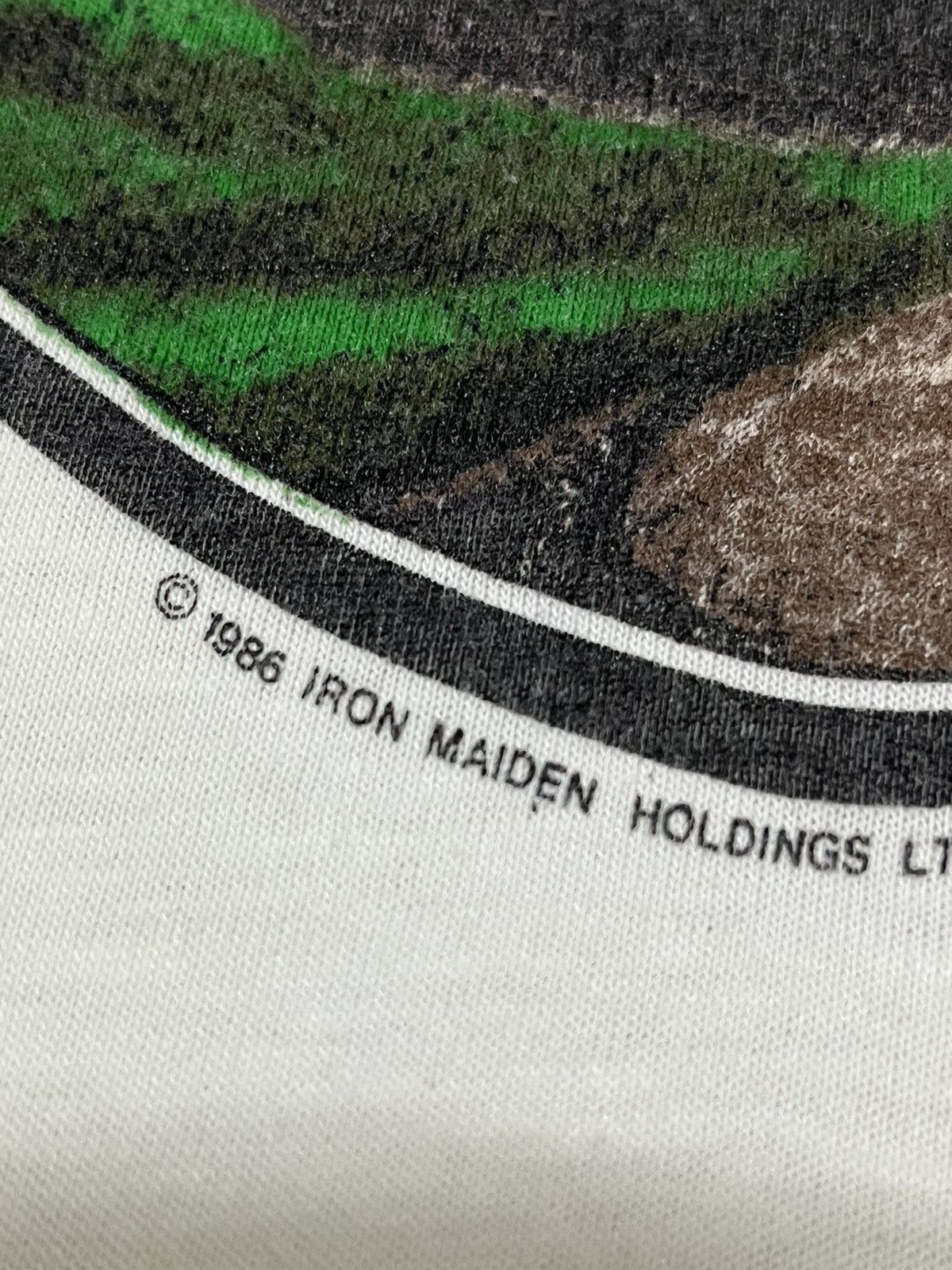 Band Tees × Iron Maiden Vintage 80s made in usa iron maiden opera tshirt Size US M / EU 48-50 / 2 - 8 Thumbnail