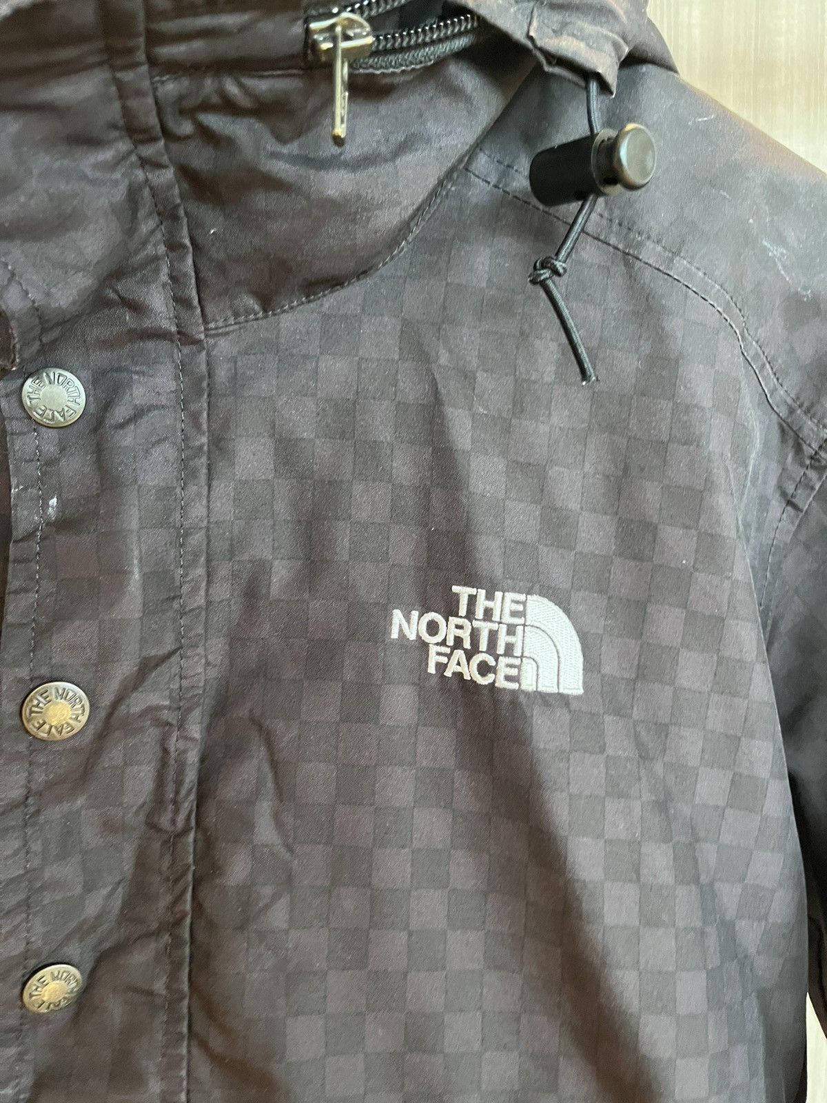 Supreme × The North Face Supreme x TNF Black Checkered Mountain Pullover Jacket Size US L / EU 52-54 / 3 - 3 Thumbnail