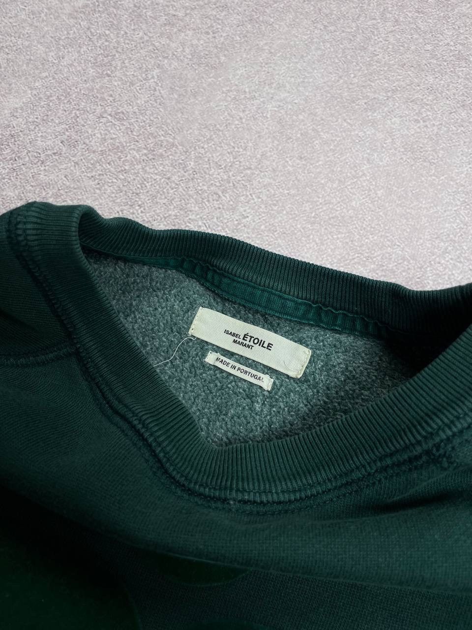 Isabel Marant Vintage Isabel Marant Big Logo Boxy Sweatshirt L Size US L / EU 52-54 / 3 - 3 Thumbnail