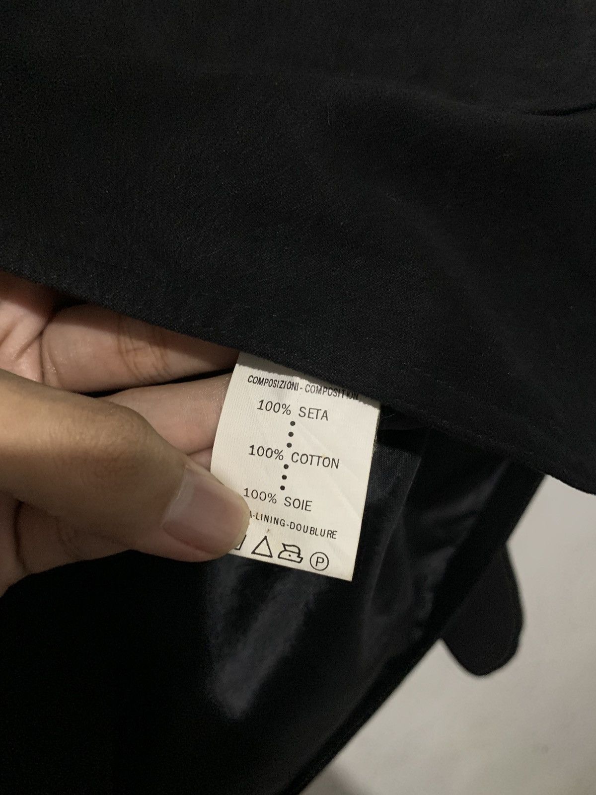 Versace Suits Blazer Gianni versace Black Wool Canvas XL Original Size 40R - 9 Thumbnail