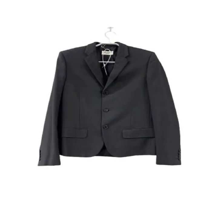Saint Laurent Paris Saint Laurent Black Long Sleeve Blazer 0079 Size L / US 10 / IT 46 - 1 Thumbnail