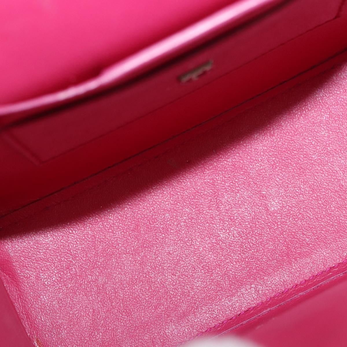 Salvatore Ferragamo Salvatore Ferragamo Gancini Hand Bag Leather 2way Pink Size ONE SIZE - 24 Thumbnail