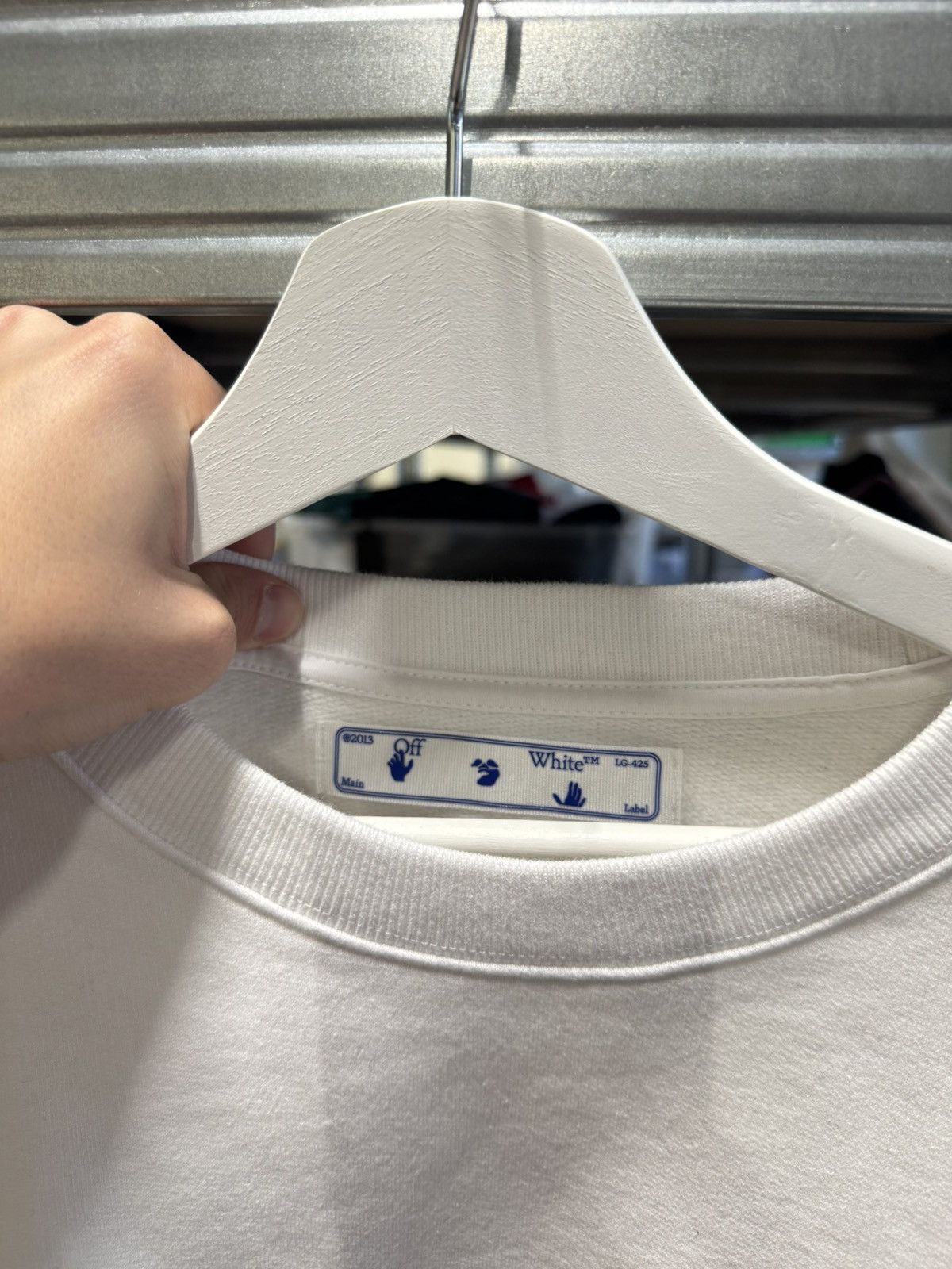 Off-White Off-White Pivot Arrow Sweatshirt NEW 650$ Size US L / EU 52-54 / 3 - 3 Thumbnail