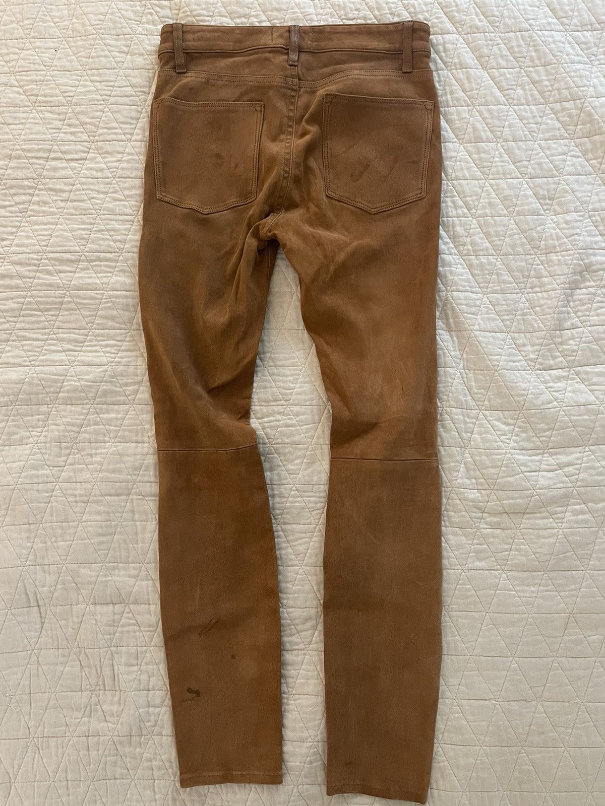 Frame Le High Skinny Leather Jean Size 26" / US 2 / IT 38 - 12 Thumbnail