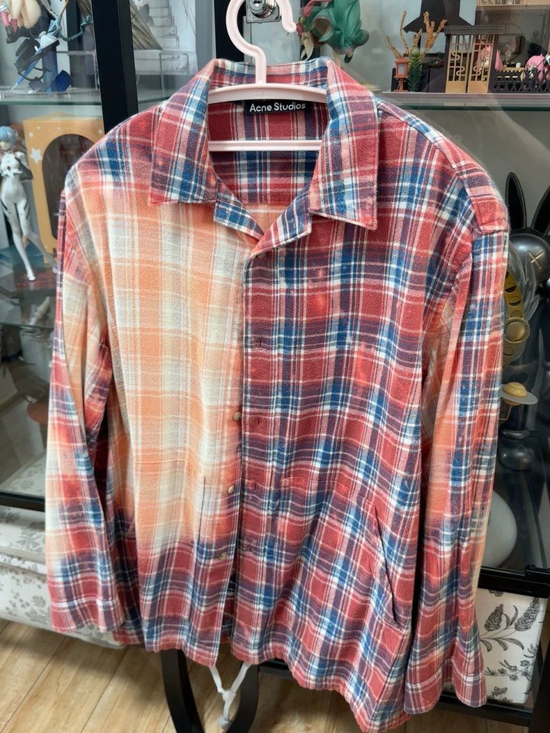 Acne Studios Acne Studios Red checkered cardigan Size US XS / EU 42 / 0 - 1 Thumbnail