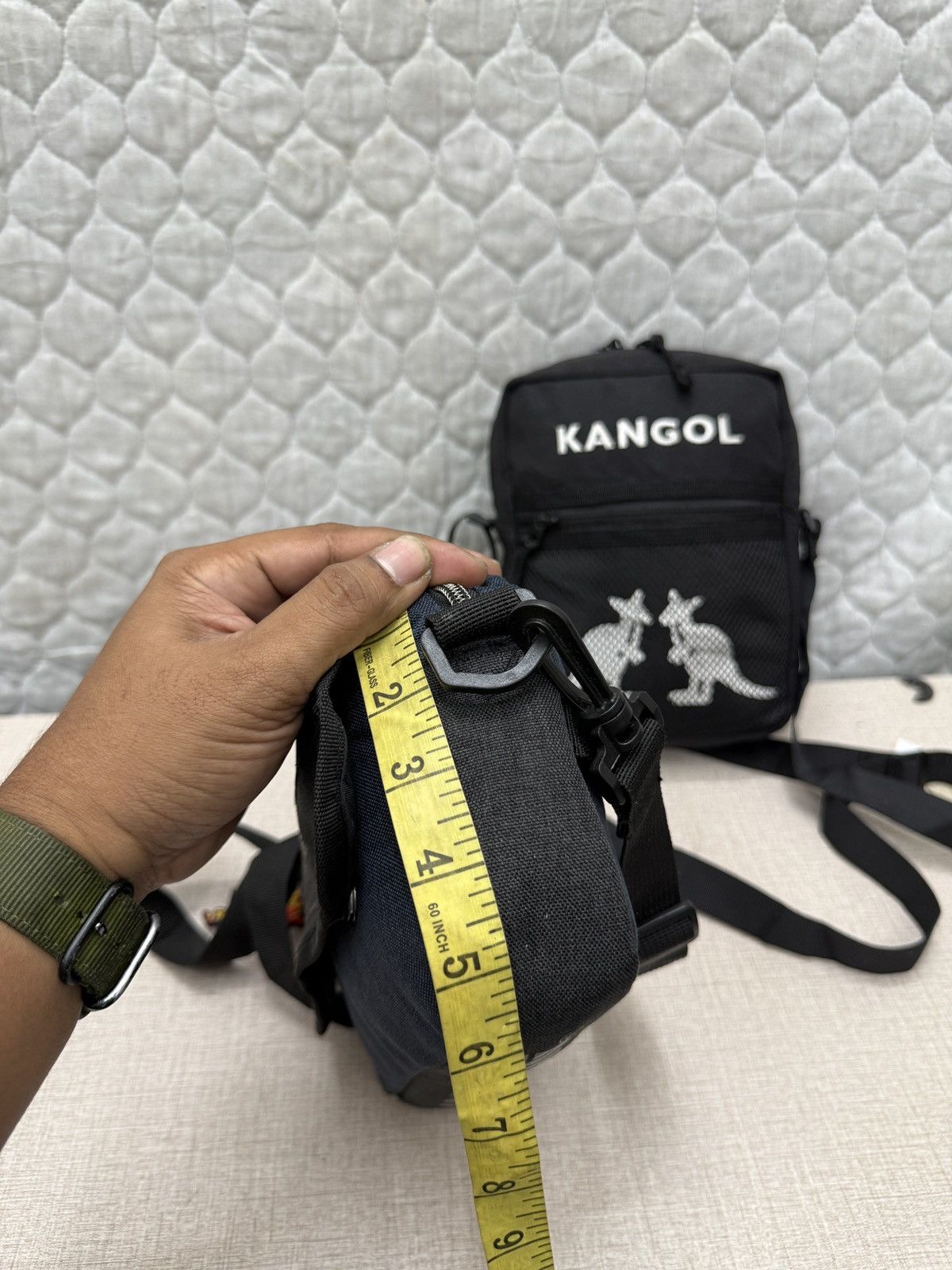 Hypebeast 🔥🔥🔥ARCHIVE CAPTAIN STAG & KANGOL SLING BAG Size ONE SIZE - 6 Thumbnail