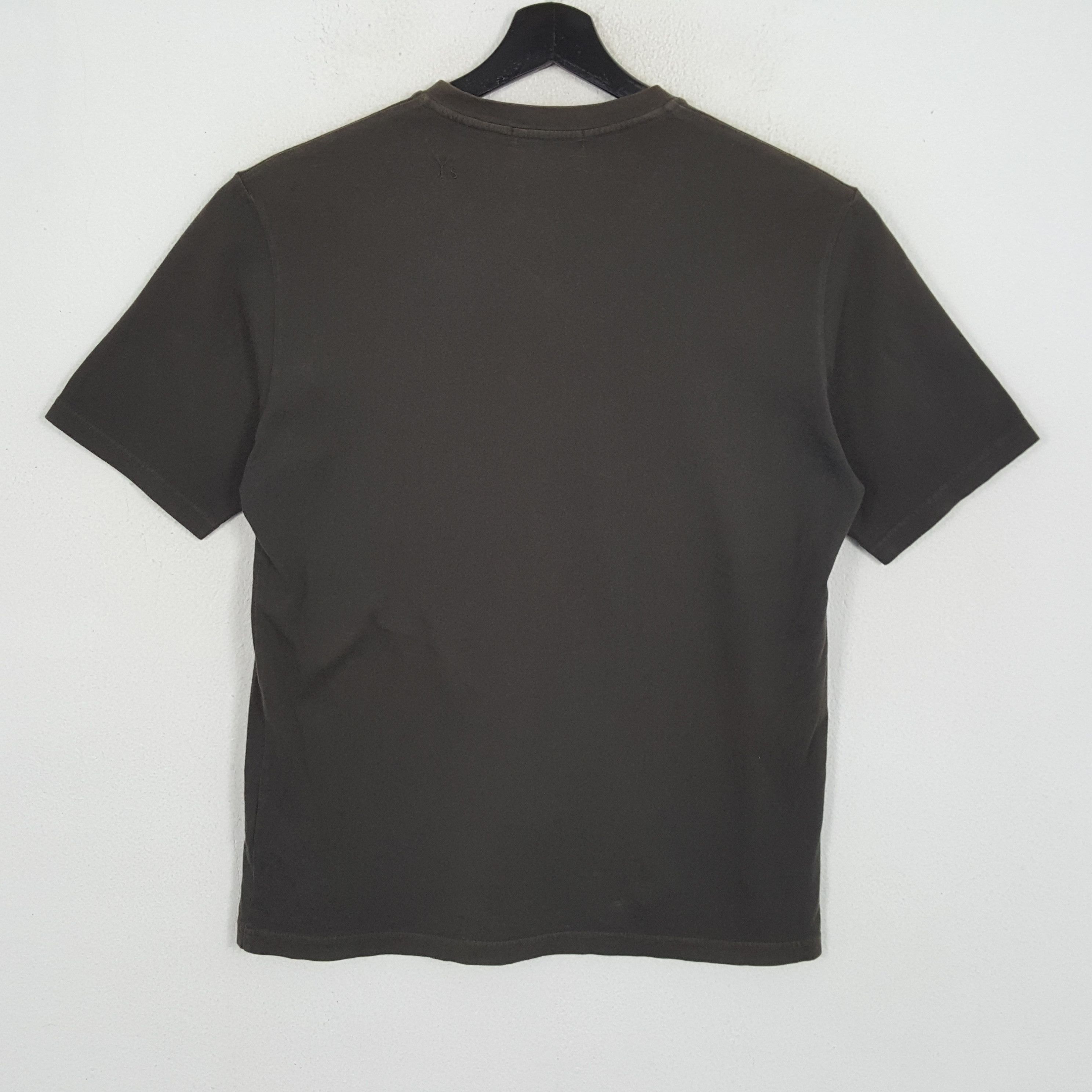 Y'S YOHJI YAMAMOTO Designer Brand Custom Art Logo Tshirt