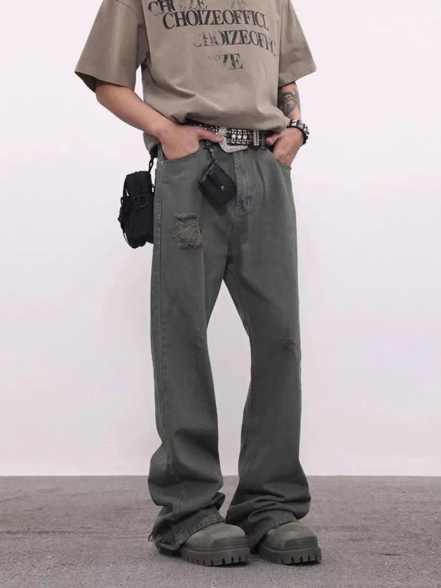 Designer × Japanese Brand Vintage Streetwear Hip Hop Loose Casual Pants Size US 33 - 2 Thumbnail