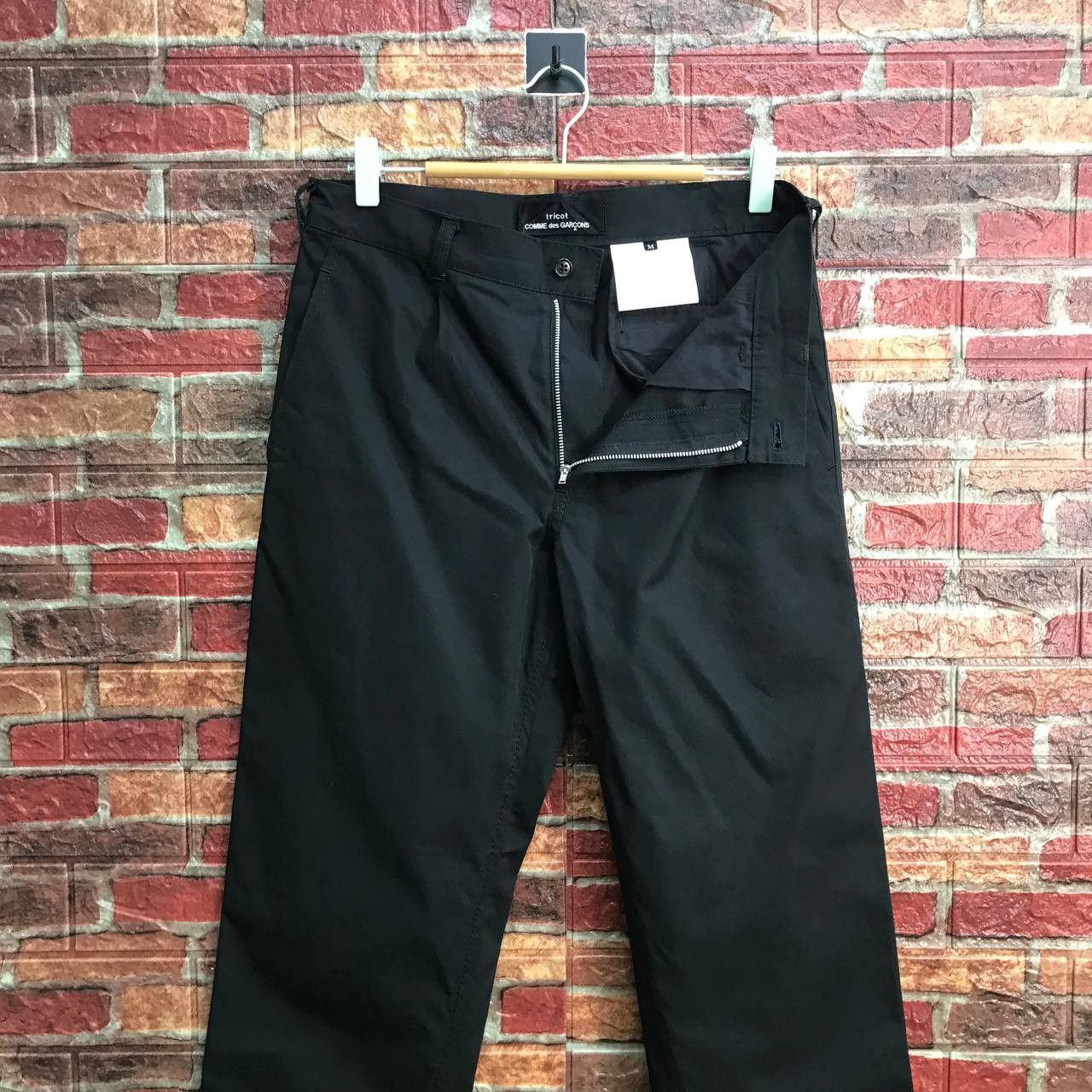 Comme des Garcons AD2011 Tricot Comme des Garçons Black Mamba Minimalist Pant Size US 29 - 7 Thumbnail