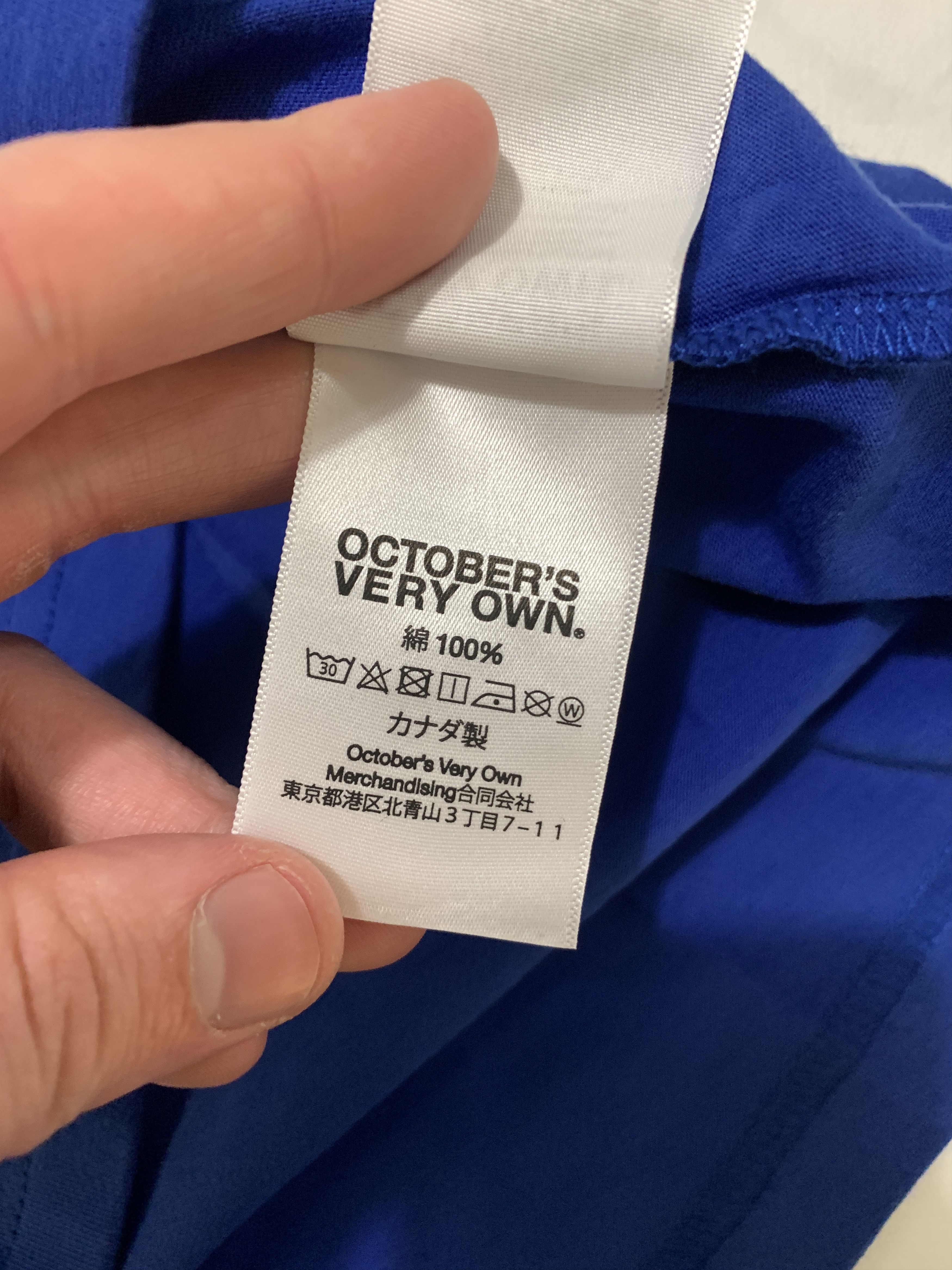 Disney DISNEY X OVO CLASSIC MICKEY T-SHIRT ROYAL BLUE Size US M / EU 48-50 / 2 - 6 Thumbnail