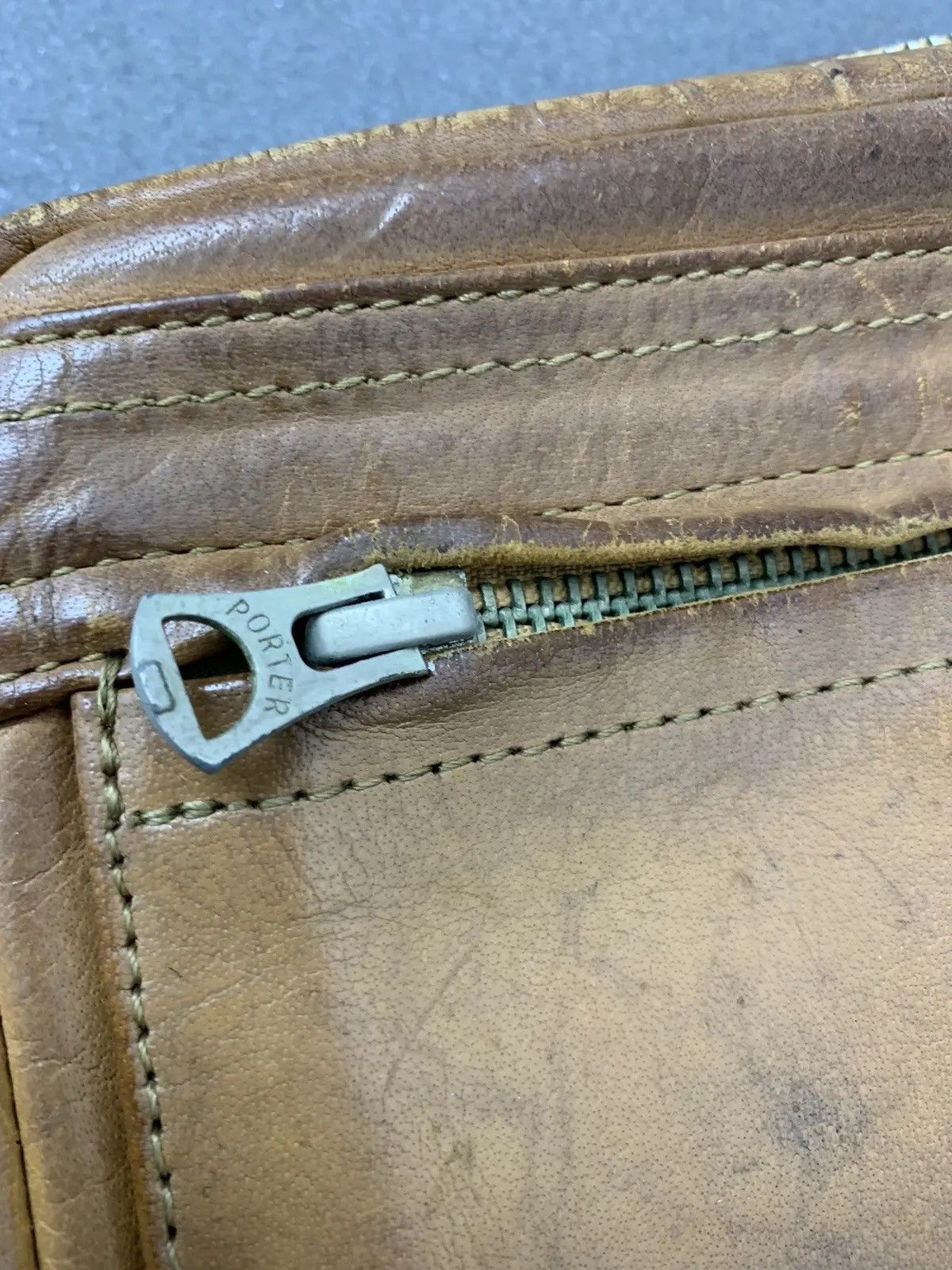 Porter Vintage Porter Leather Sling Bag Clutch Bag Size ONE SIZE - 4 Thumbnail